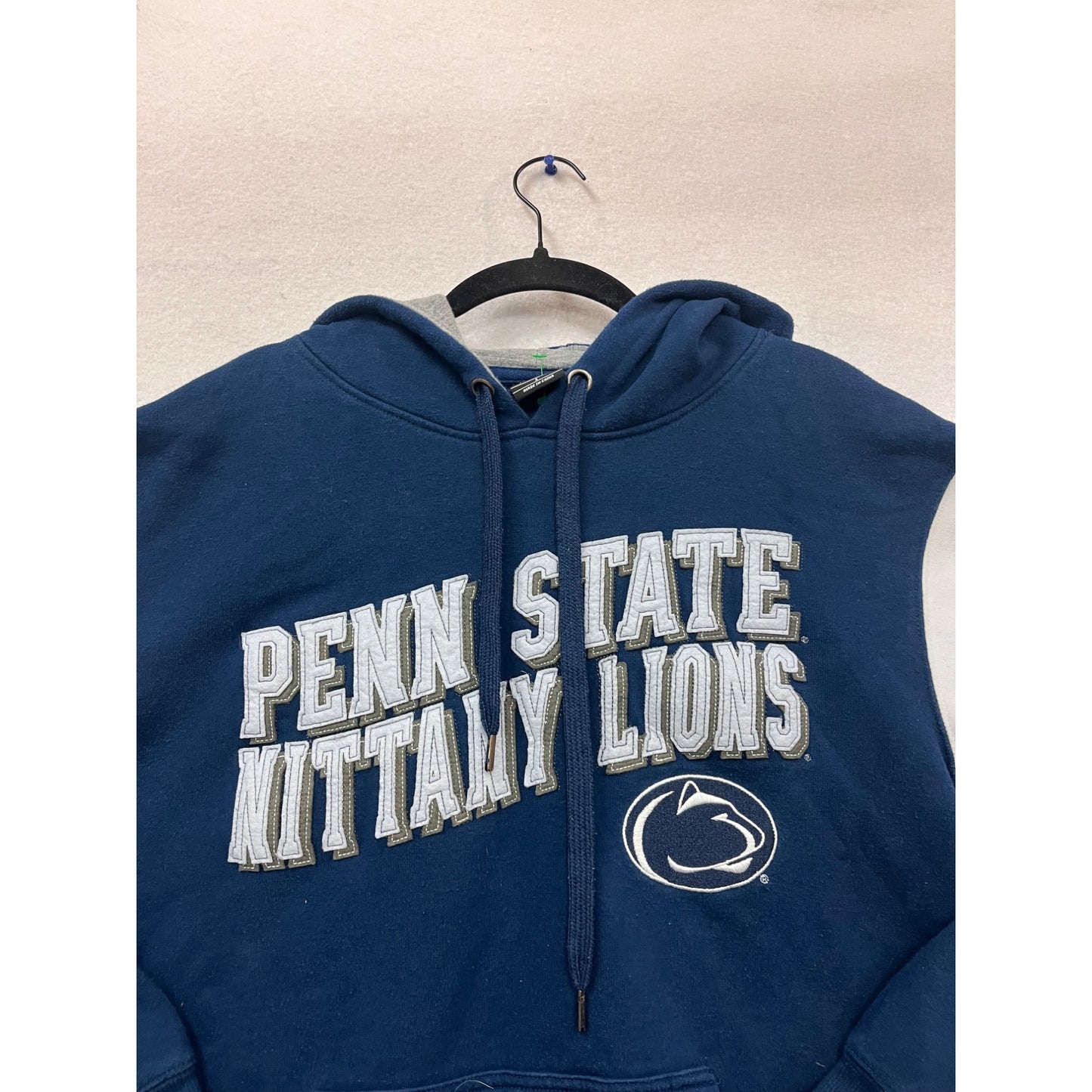 Penn State Nittany Lions Blue Hoodie Size L #949A