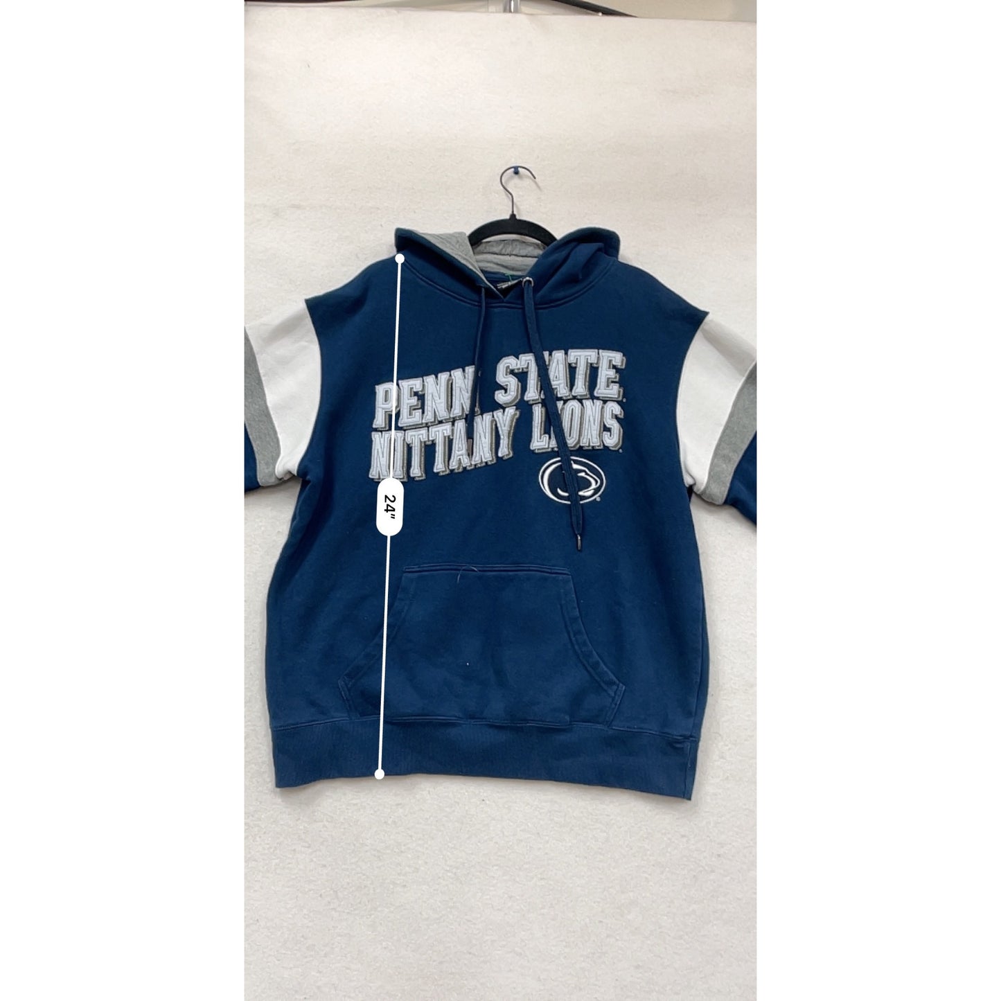 Penn State Nittany Lions Blue Hoodie Size L #949A