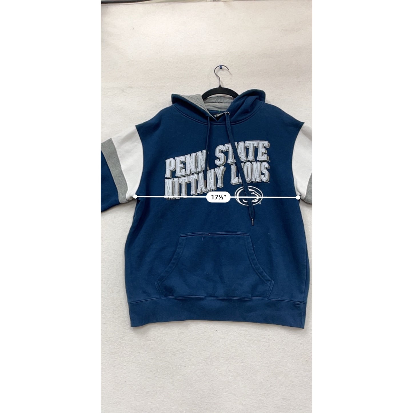 Penn State Nittany Lions Blue Hoodie Size L #949A
