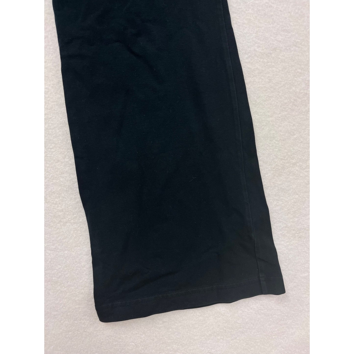 Womens Small Black FINL 365 Yoga Pants With Drawstring Waist #6691