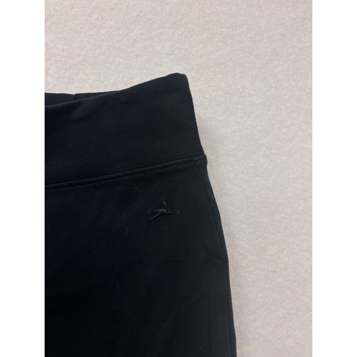 Womens Small Black FINL 365 Yoga Pants With Drawstring Waist #6691