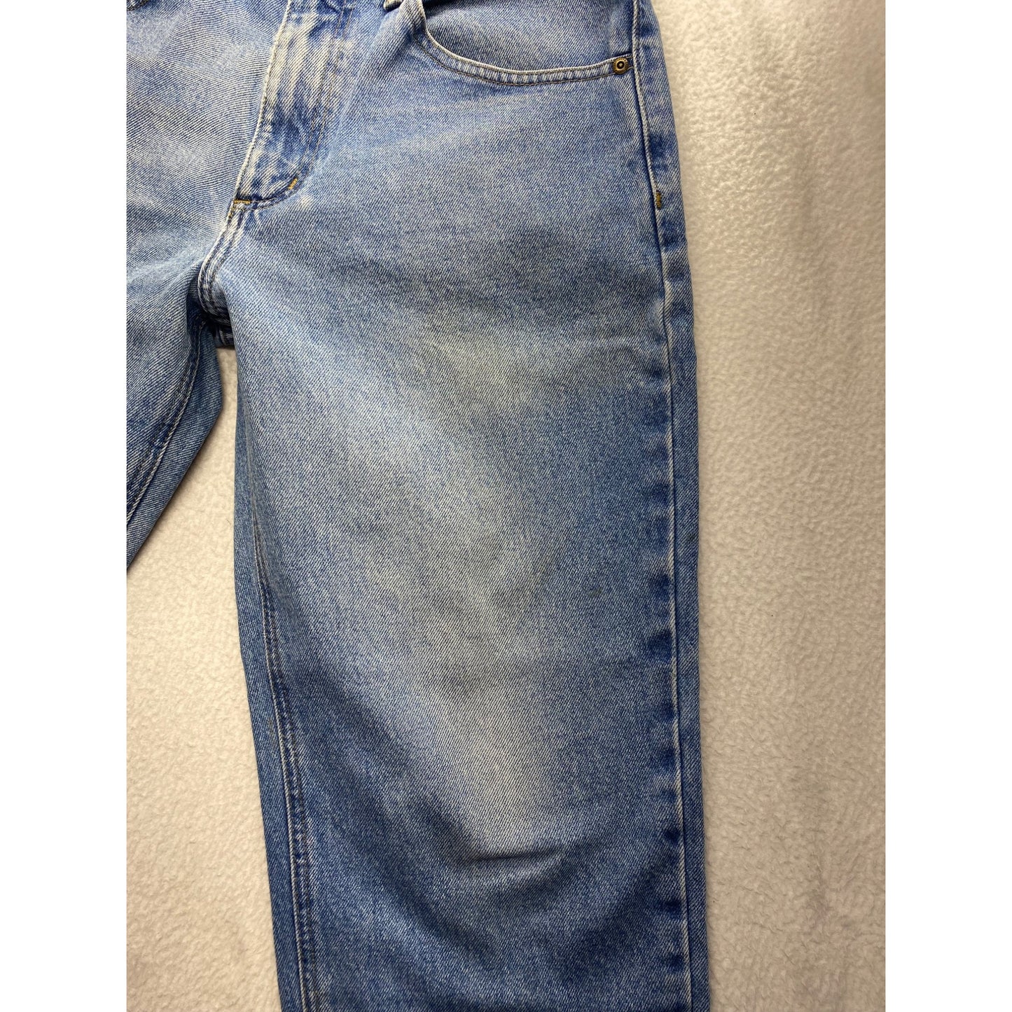 Carhartt Mens Blue Denim Relaxed Fit Jeans 34x30 #7206