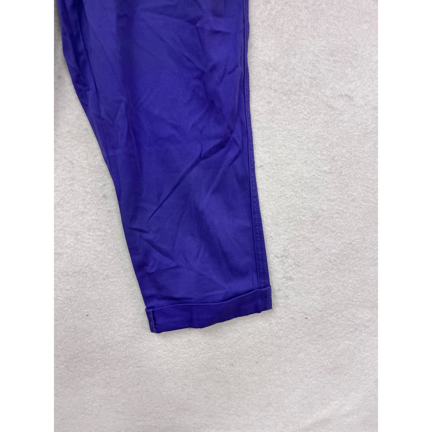 Chicos Womens Purple Cropped Pants Size 00 #764A