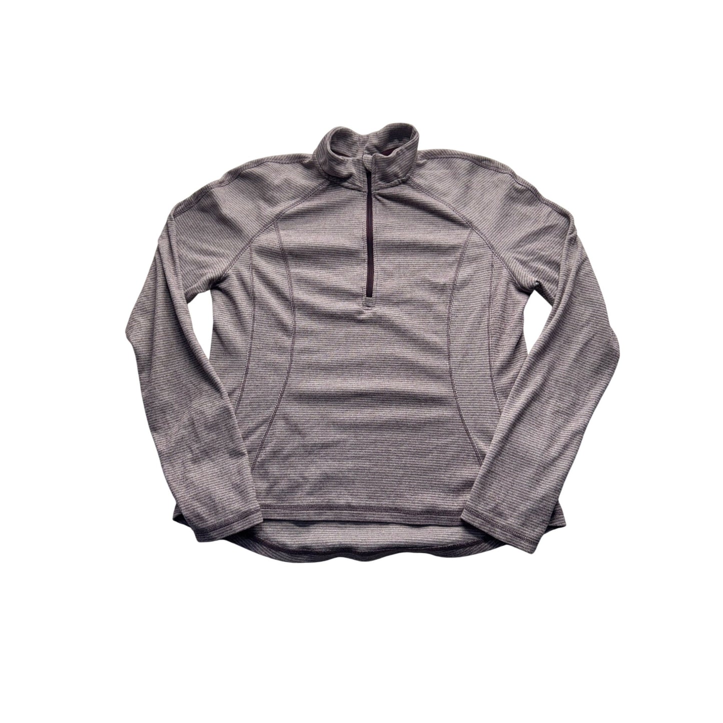 Avalanche Womens Quarter-Zip Pullover Top Polyester Blend Long Sleeve #7819
