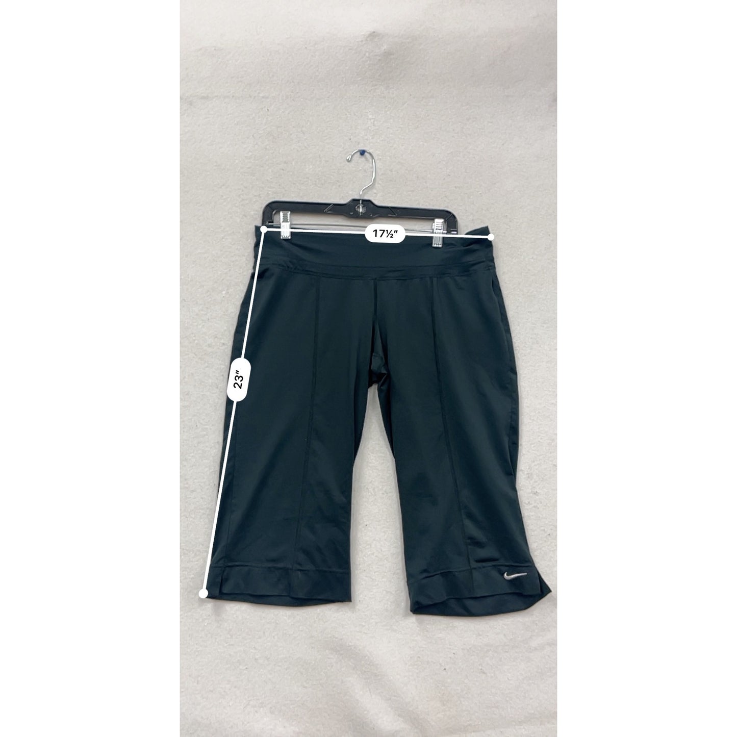 Nike Dri-Fit Capri Pants Size M Black #808A