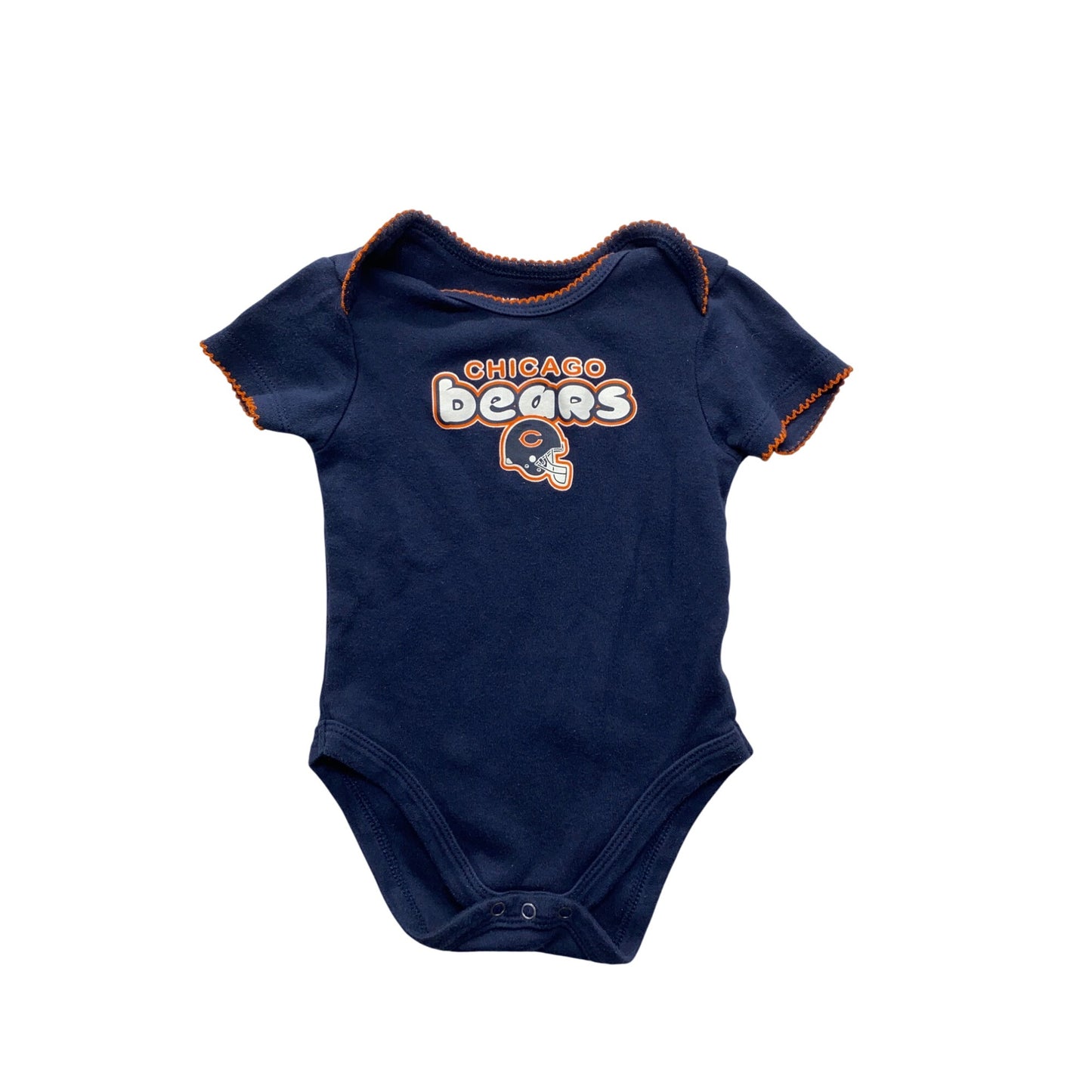 Chicago Bears Baby bodysuit 9M Navy Blue NFL #7317