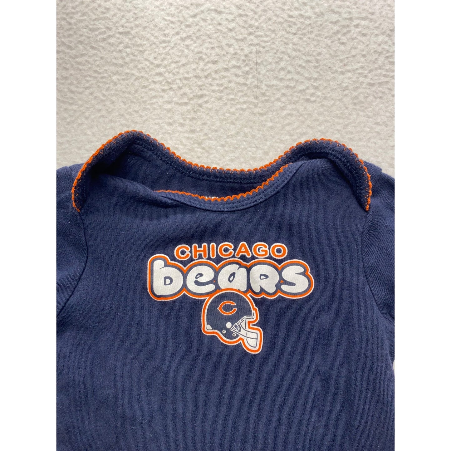 Chicago Bears Baby bodysuit 9M Navy Blue NFL #7317