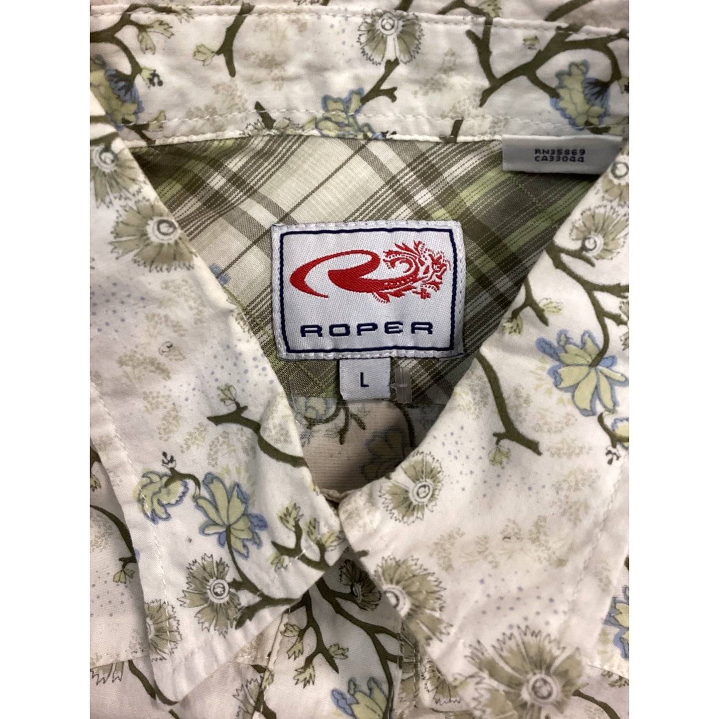 Women’s Floral Button up top