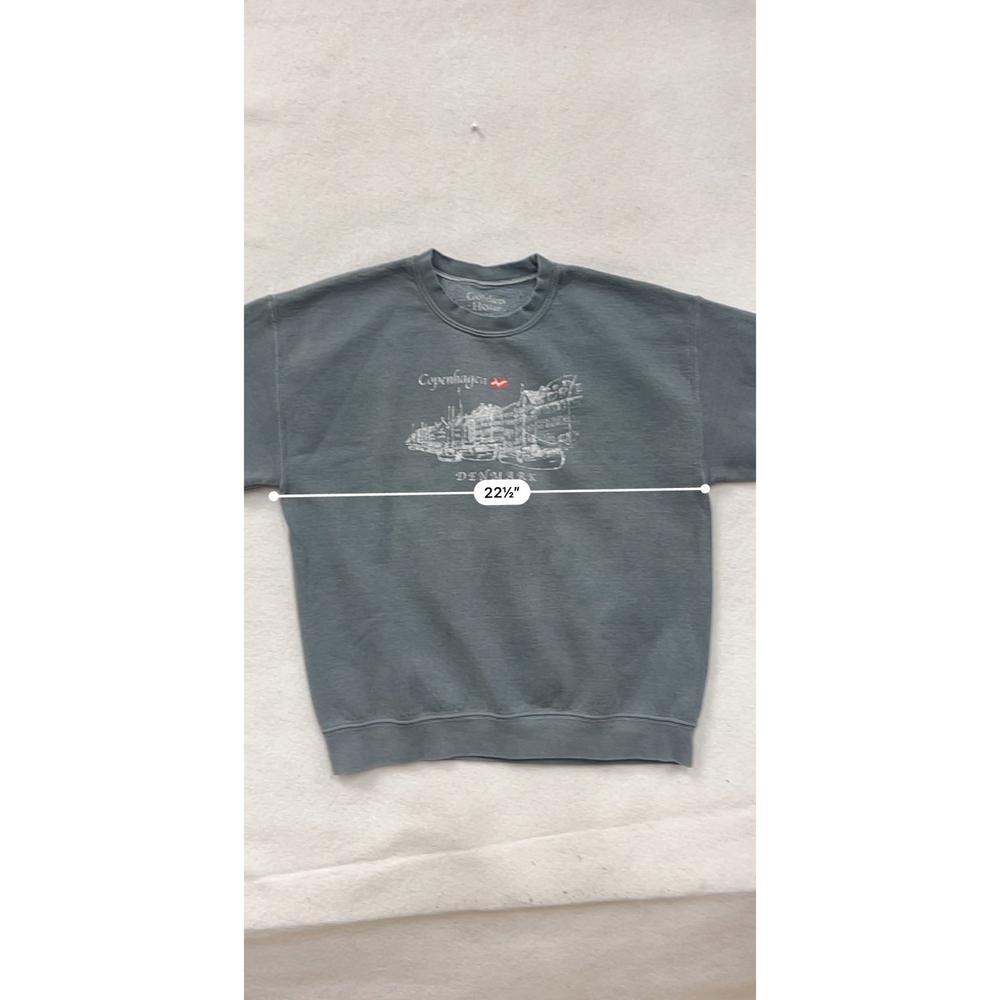 Copenhagen Denmark Graphic Sweatshirt M/L #8736