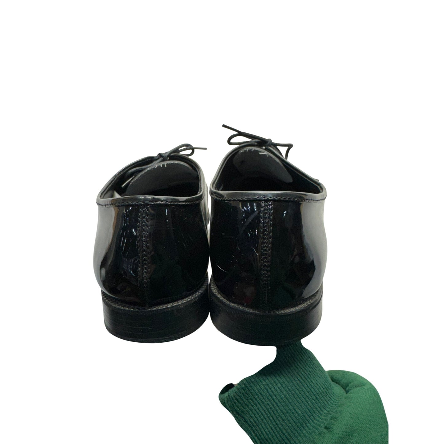 Mens Barclay Black Patent Leather Dress Shoes #5989