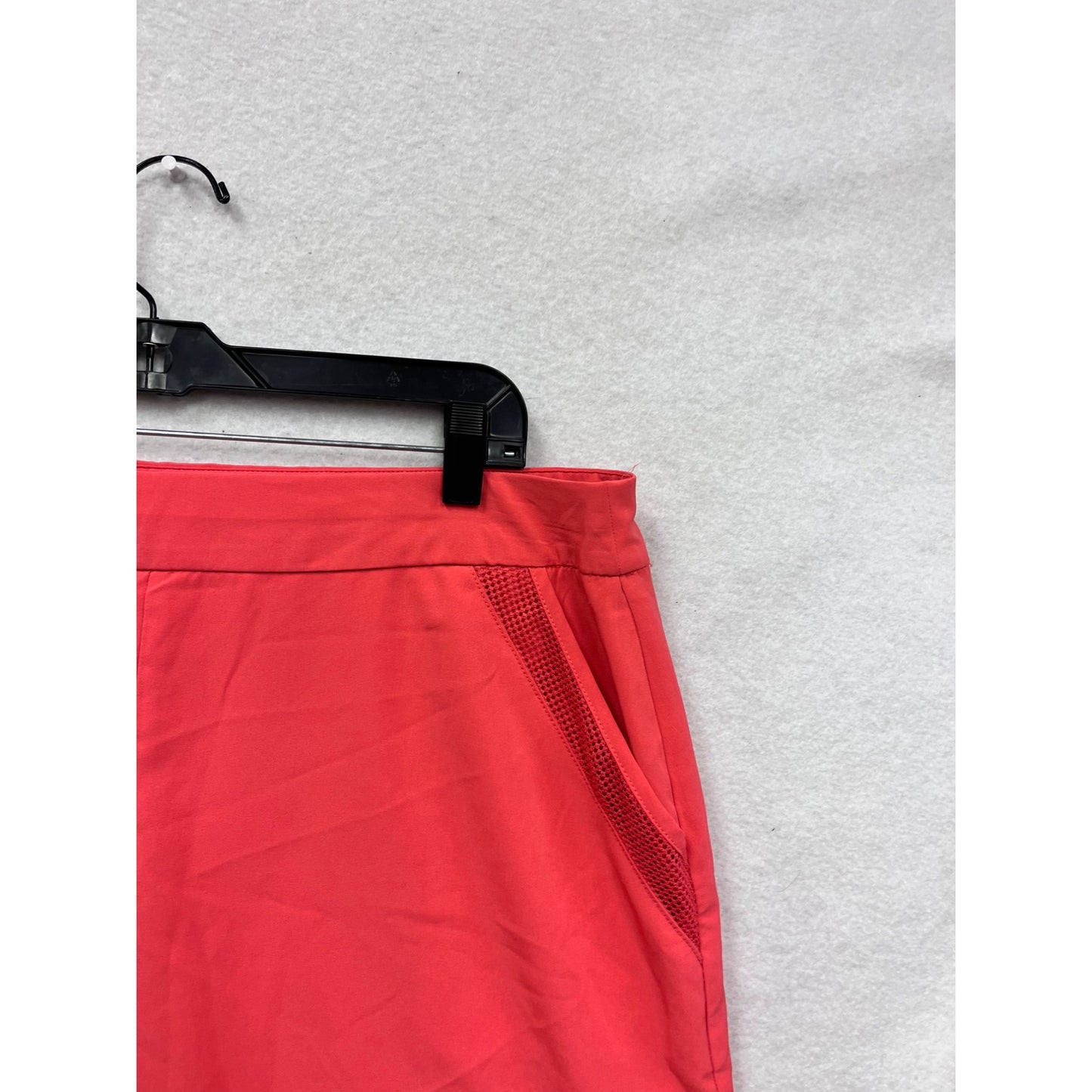 Womens Red Sunday Athletic Skort L With Pockets #8213