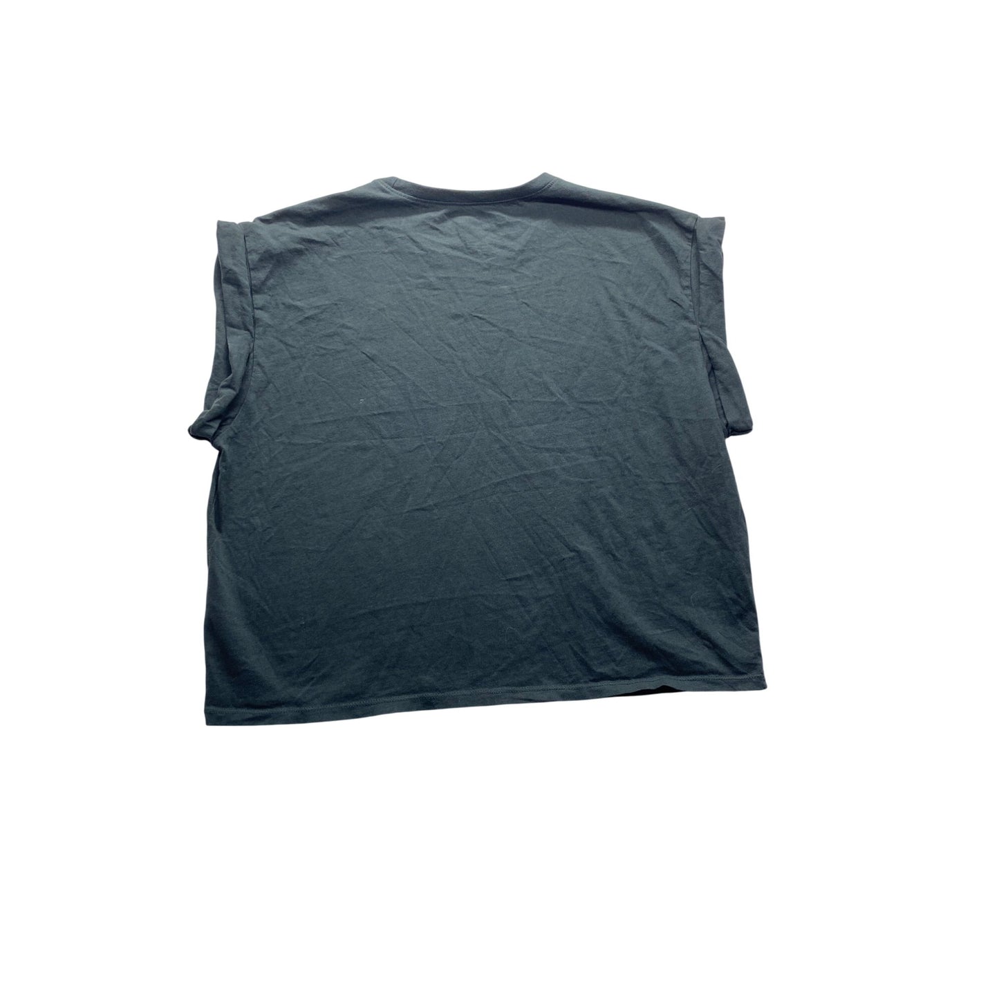 Iowa Hawkeyes Gray Sleeveless Tailgate T-Shirt M 100% Cotton #7369