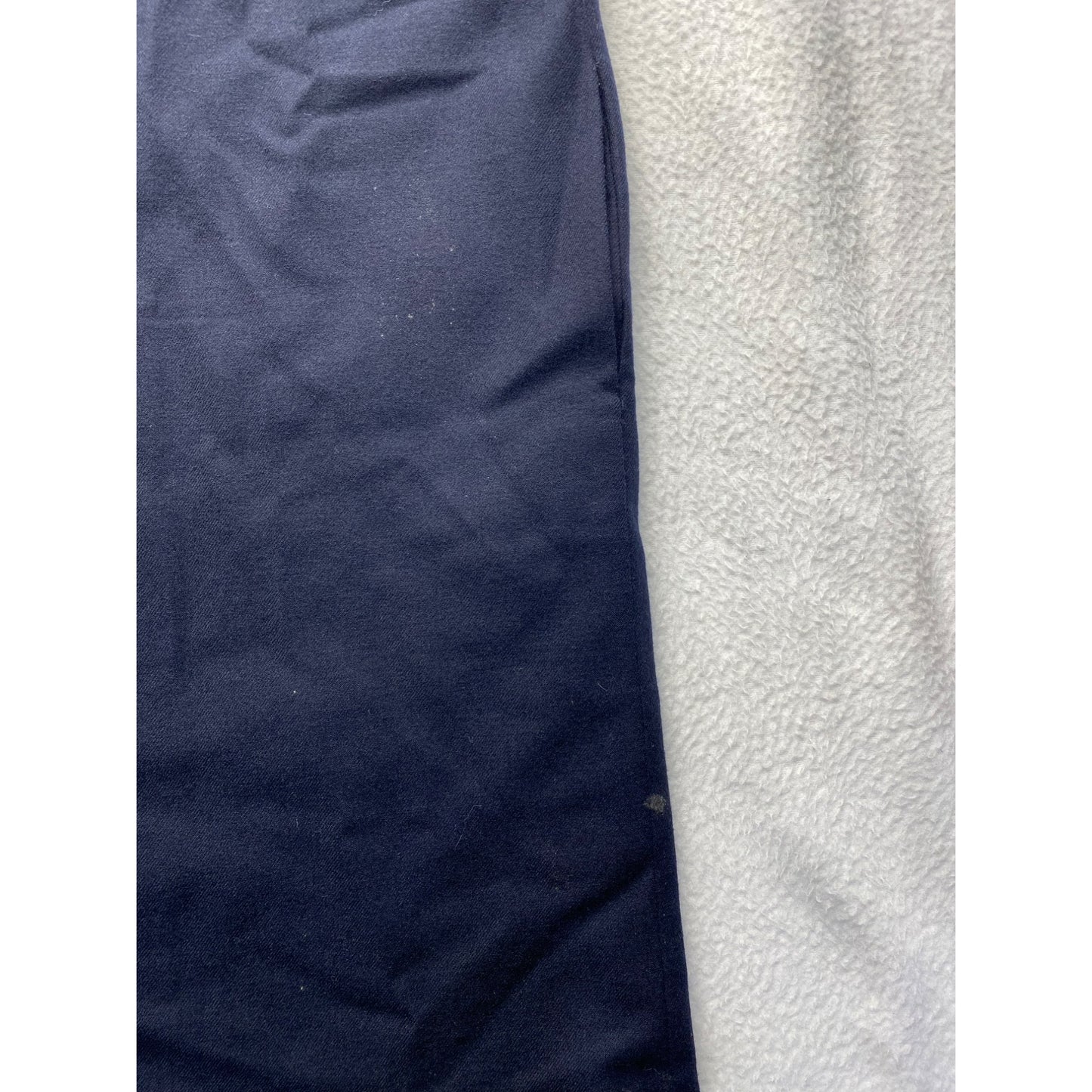 Harvé Benard Navy Wool Sleeveless Tunic Dress #5898