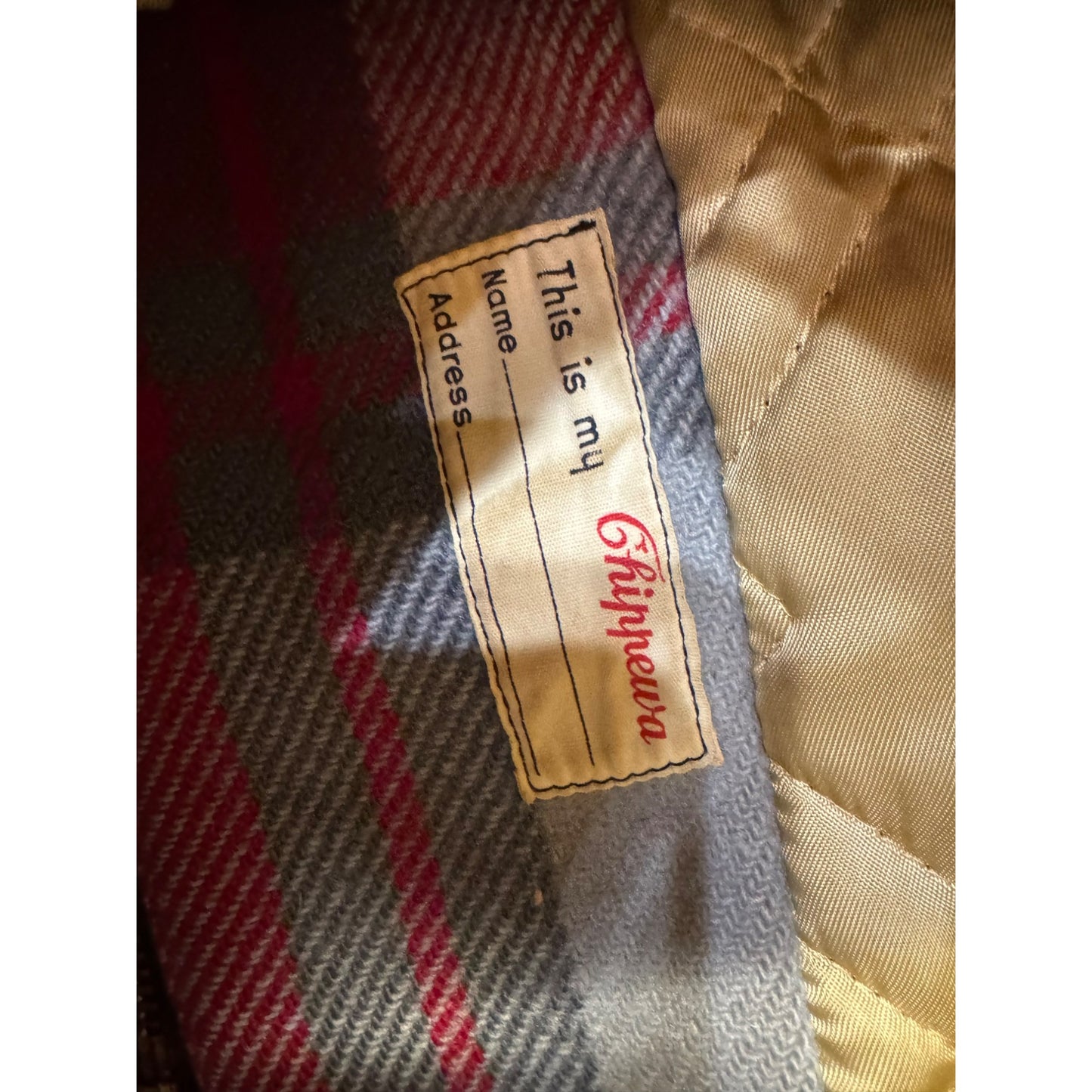 Vintage Men’s Chippewa Wool Jacket #5817