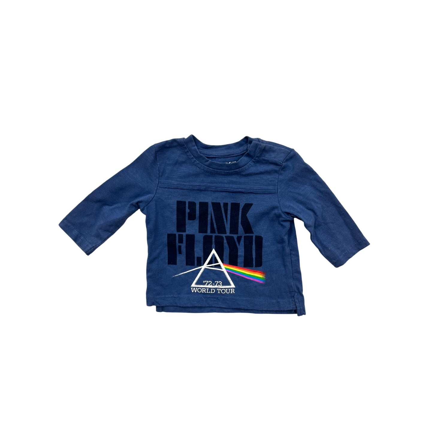 Pink Floyd Baby Boy World Tour Long Sleeve T-Shirt 6-9M #6300