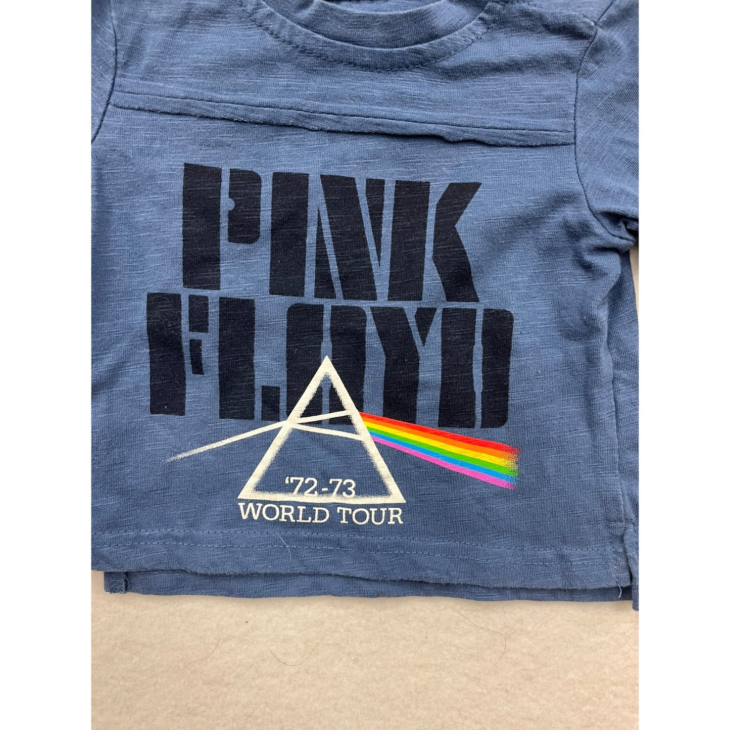 Pink Floyd Baby Boy World Tour Long Sleeve T-Shirt 6-9M #6300