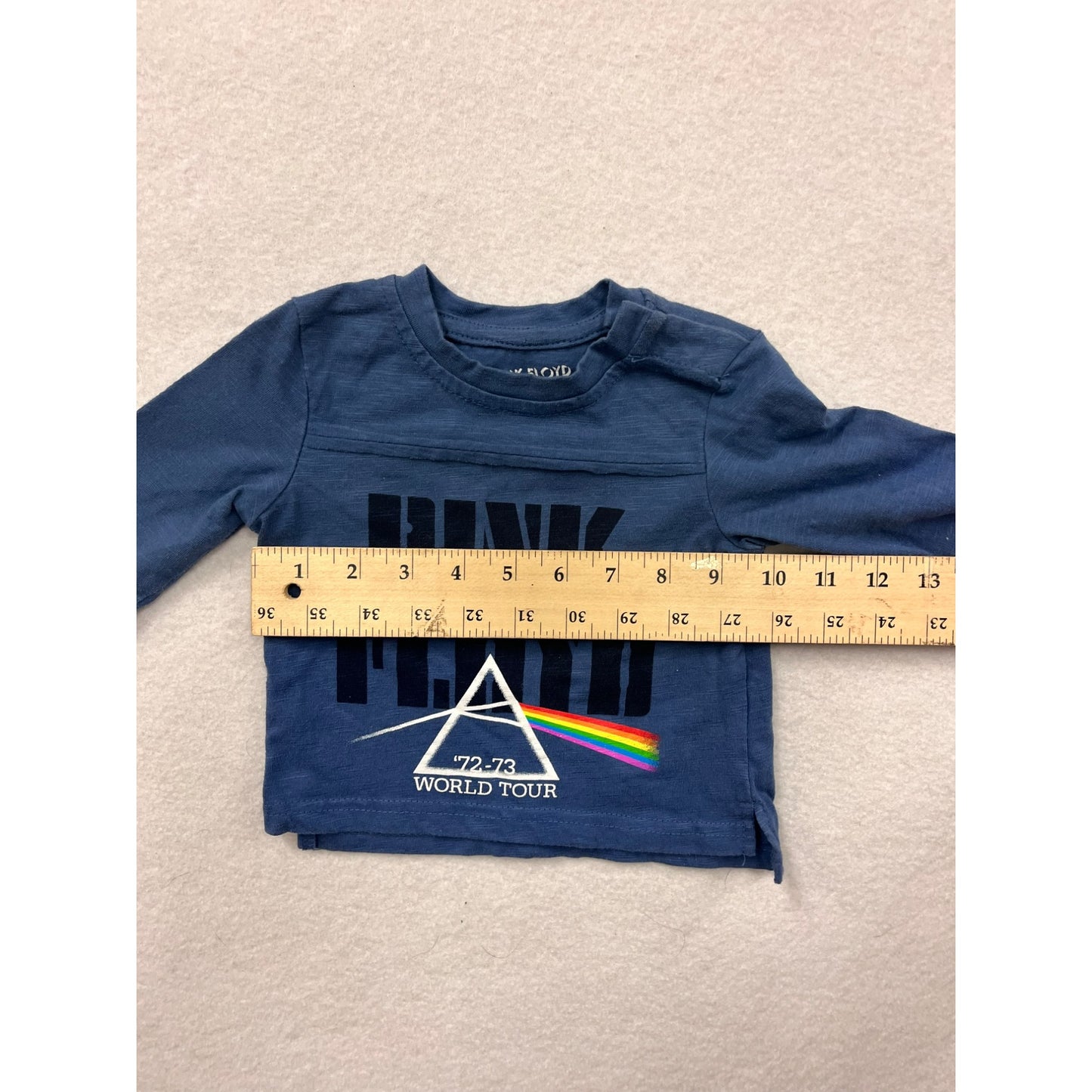 Pink Floyd Baby Boy World Tour Long Sleeve T-Shirt 6-9M #6300