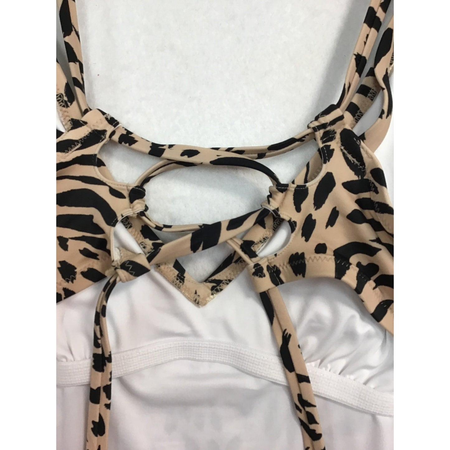 Women One-Piece Animal Print Swimsuit
