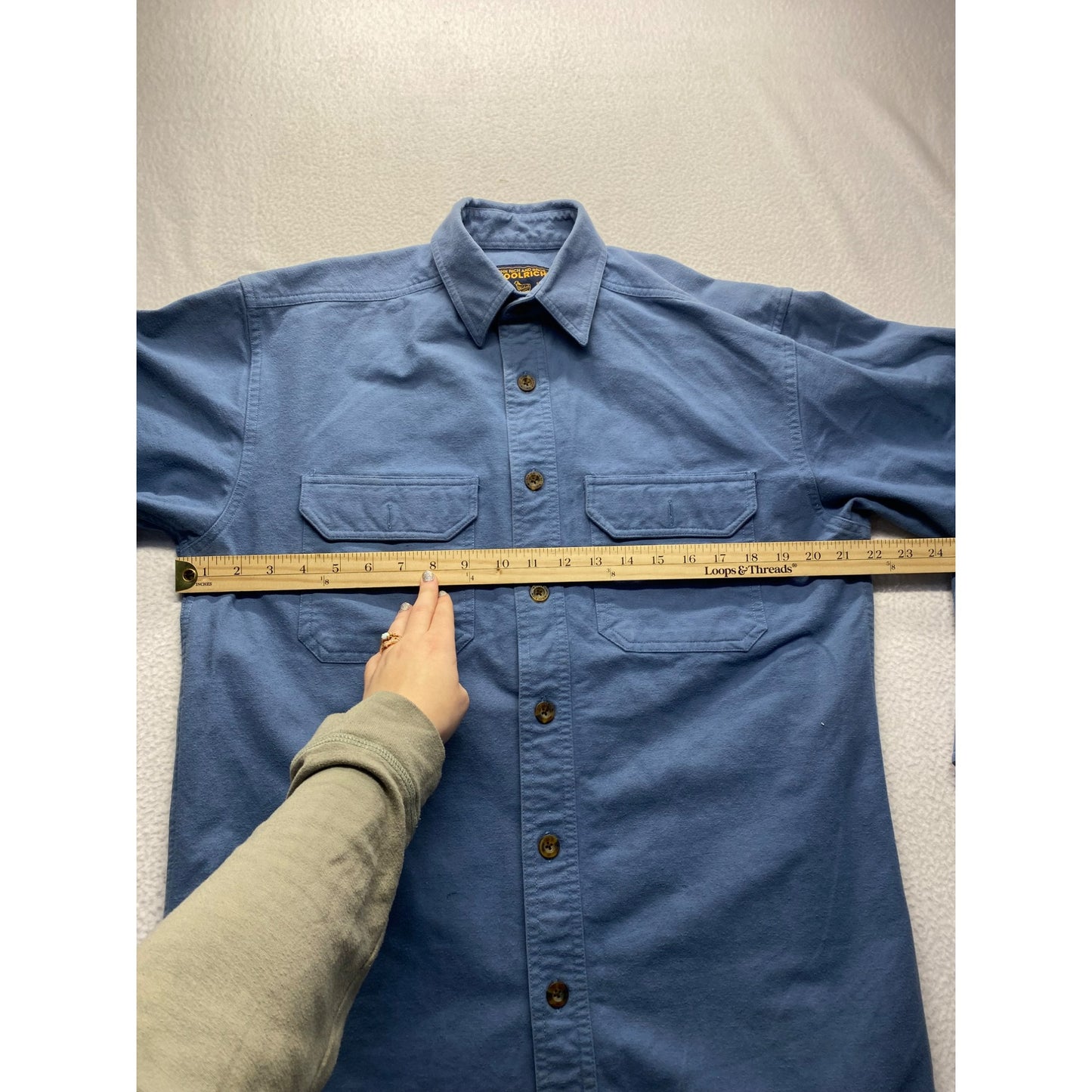 Vintage John rich & brothers Woolrich flannel #5492