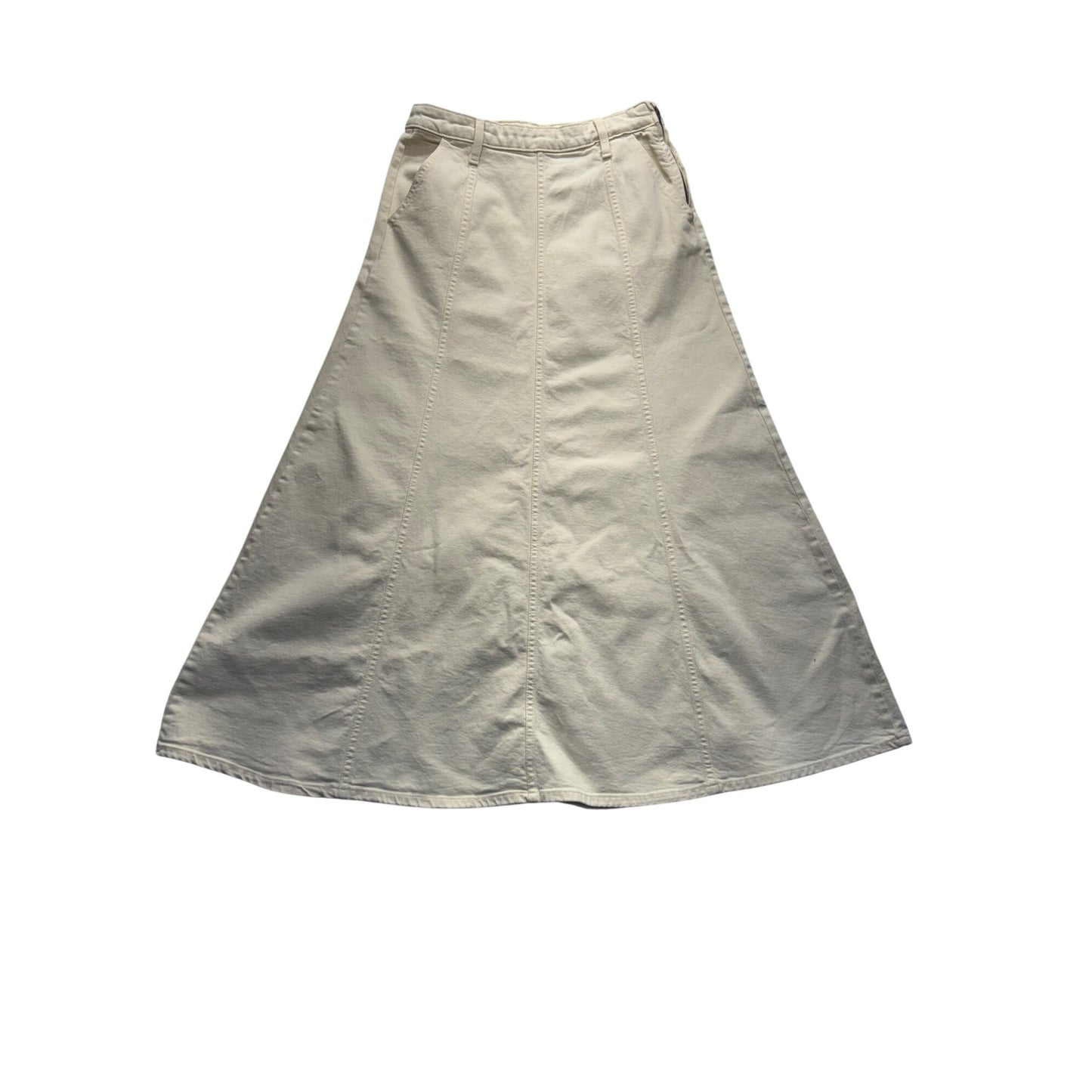 Women’s Banana Republic Beige A-Line Maxi Skirt #5977