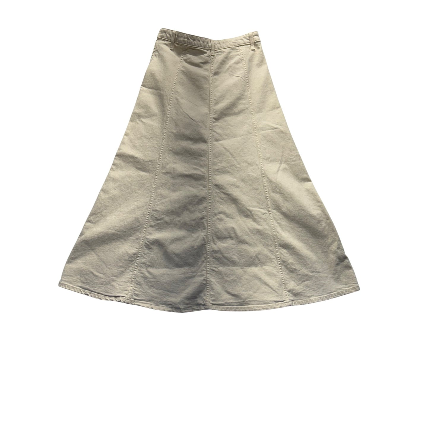 Women’s Banana Republic Beige A-Line Maxi Skirt #5977