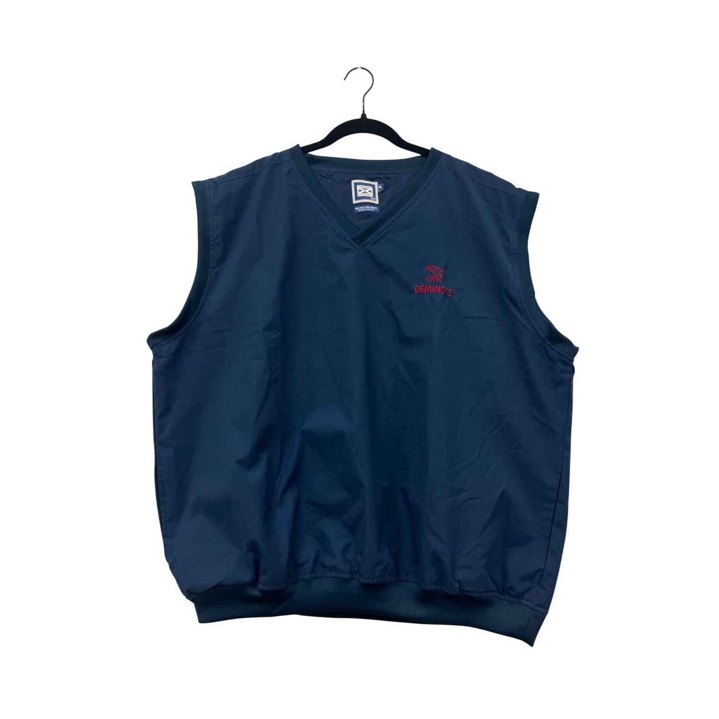 Vintage 90s Mens House Of Scotland Golf Vest with Embroidered Logos #6815