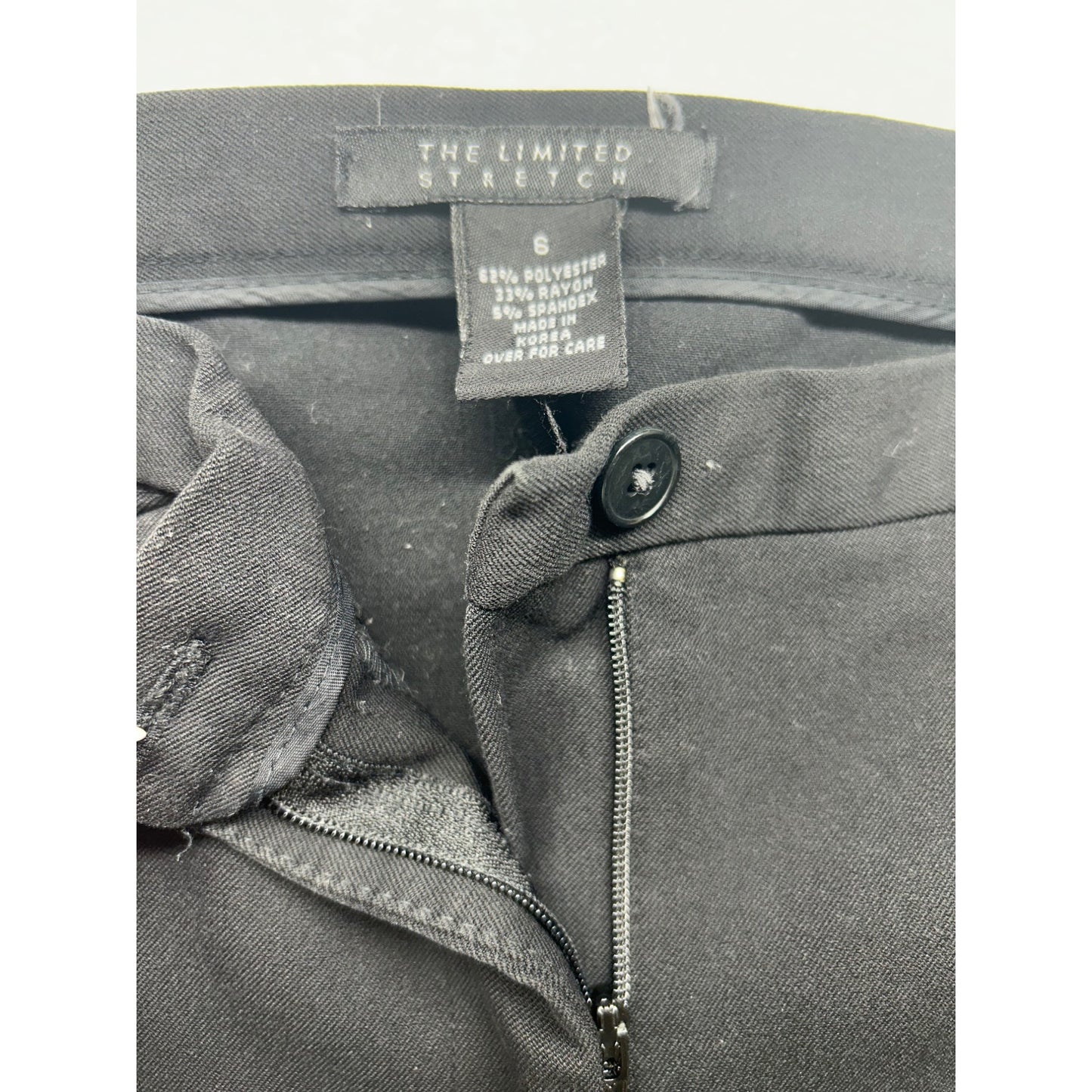 The Limited Womens Black Stretch Straight Leg Pants #6374