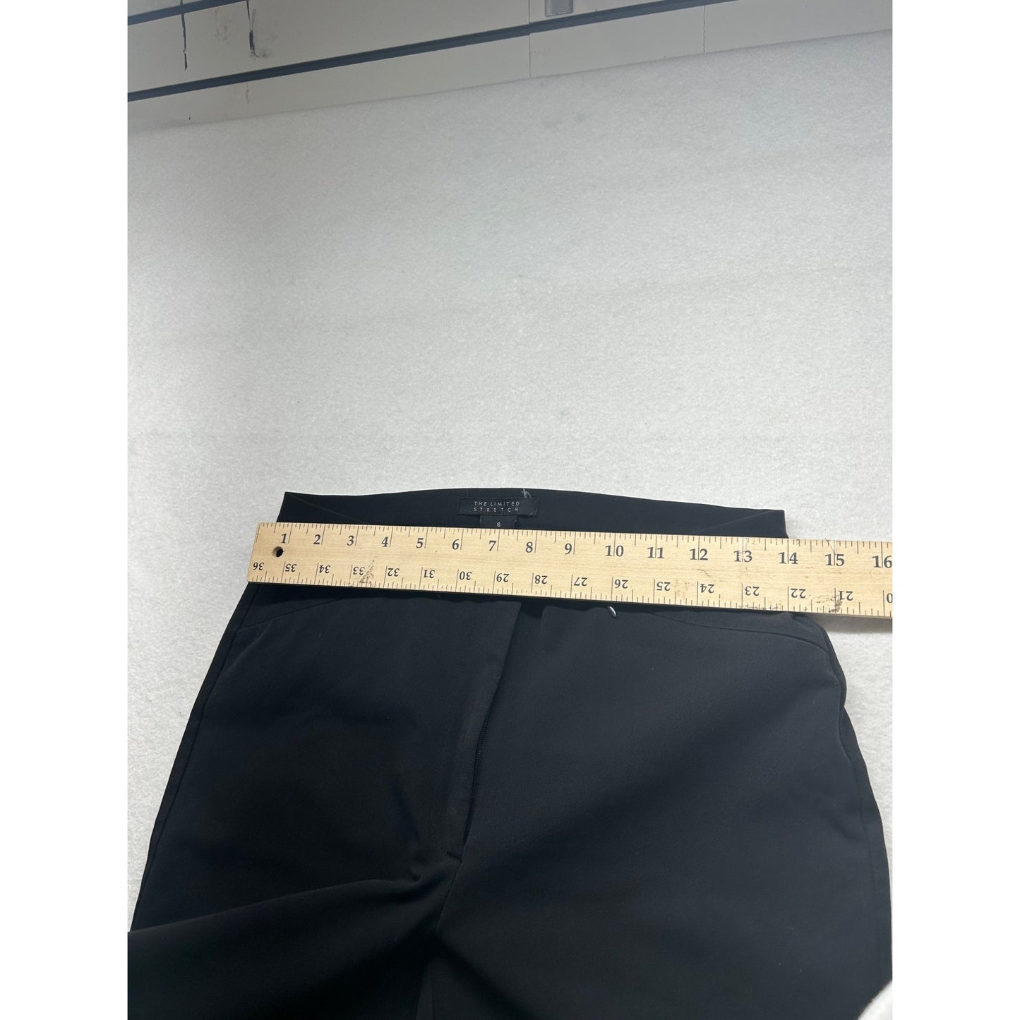 The Limited Womens Black Stretch Straight Leg Pants #6374