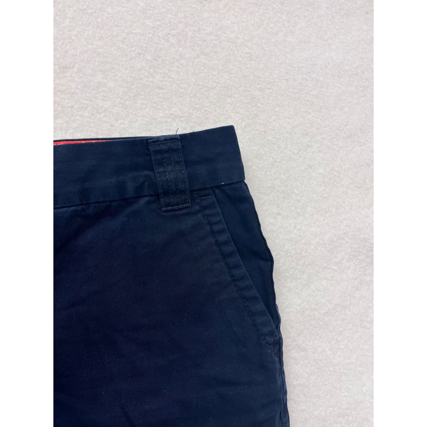 J.Crew Womens Classic Chino Navy Blue Shorts Size S #6693