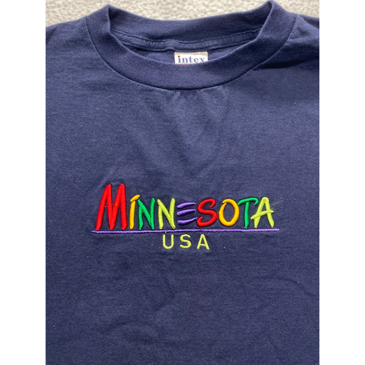 Vintage embroidered Minnesota Tee #5202