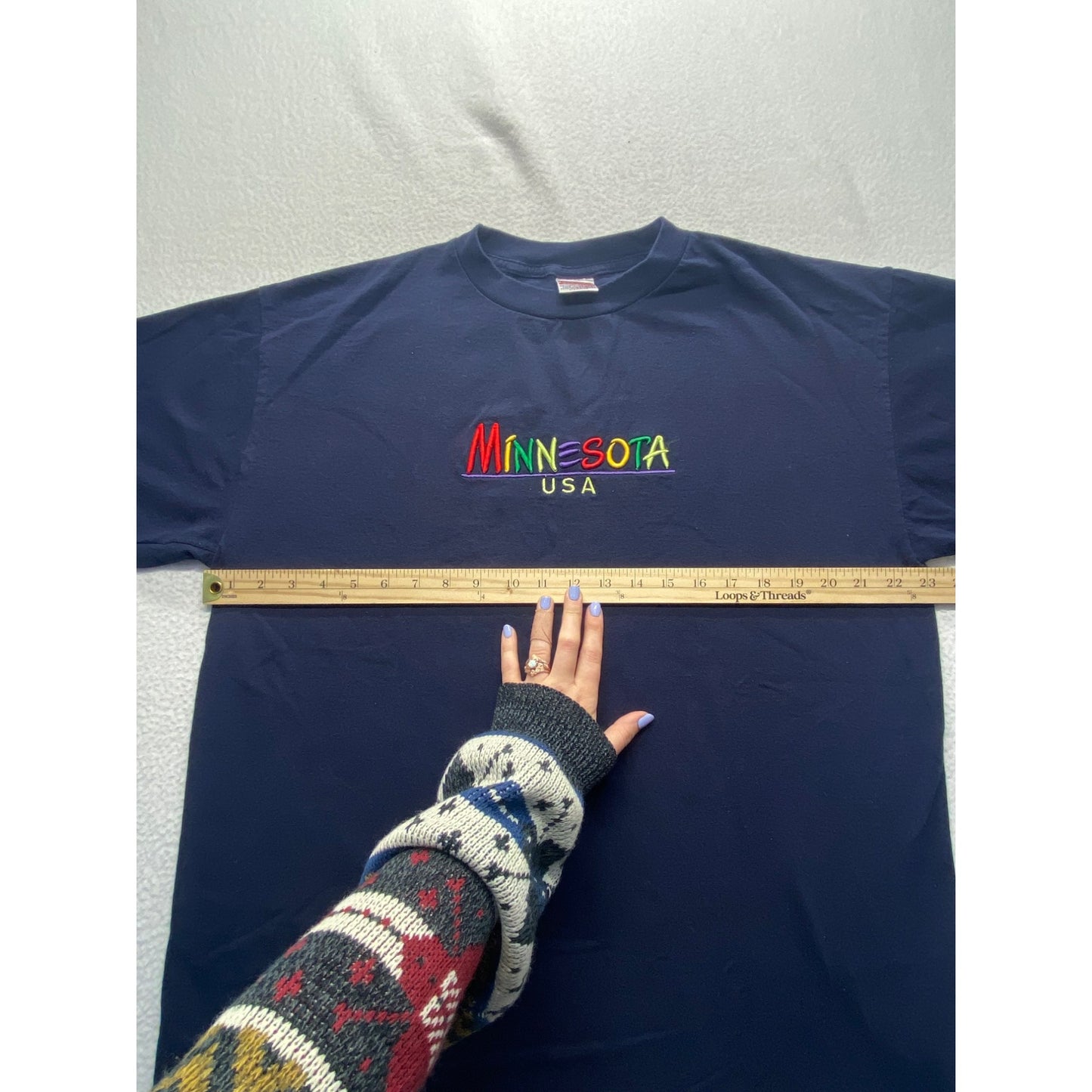 Vintage embroidered Minnesota Tee #5202
