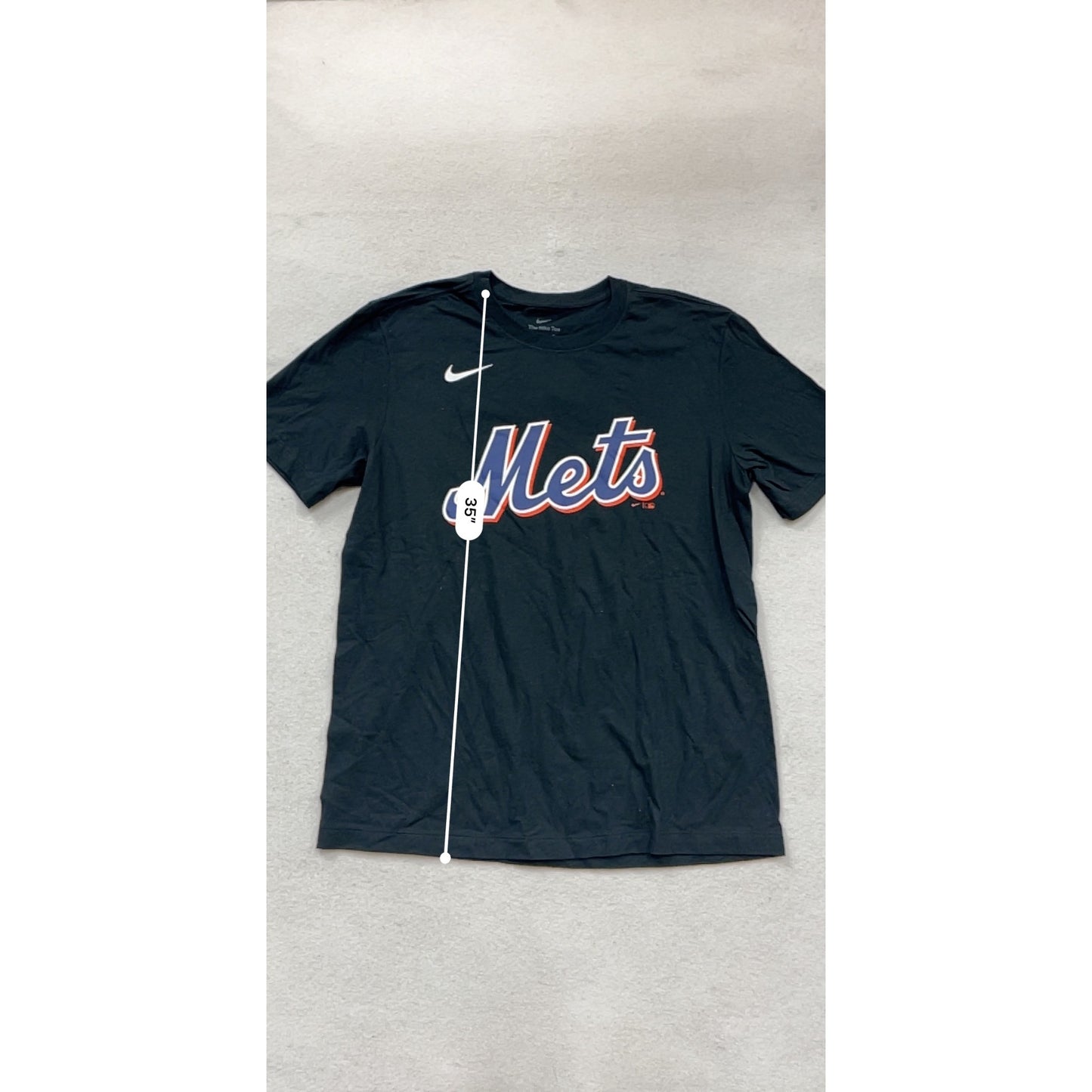 Nike Mets Lindor 12 T-Shirt Black M #921A