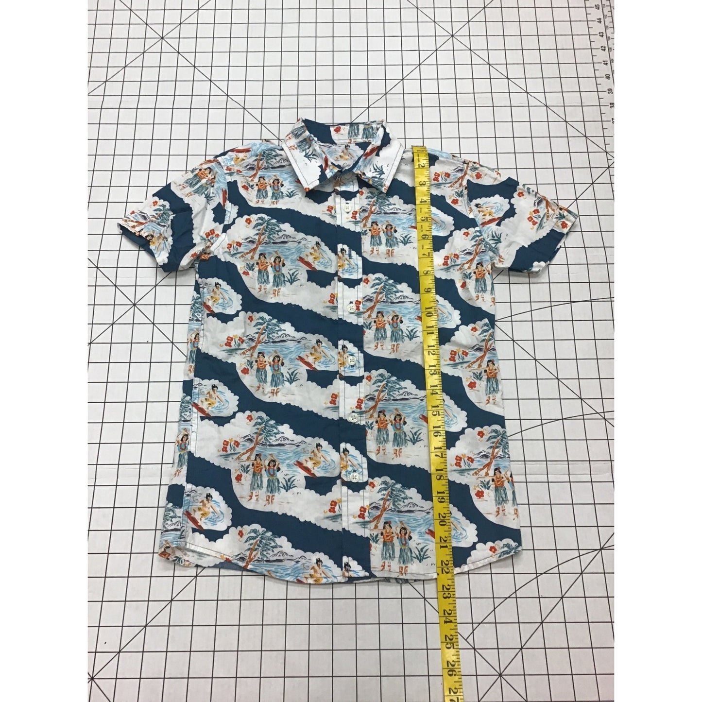 Kid Boy Hawaiian ButtonUp