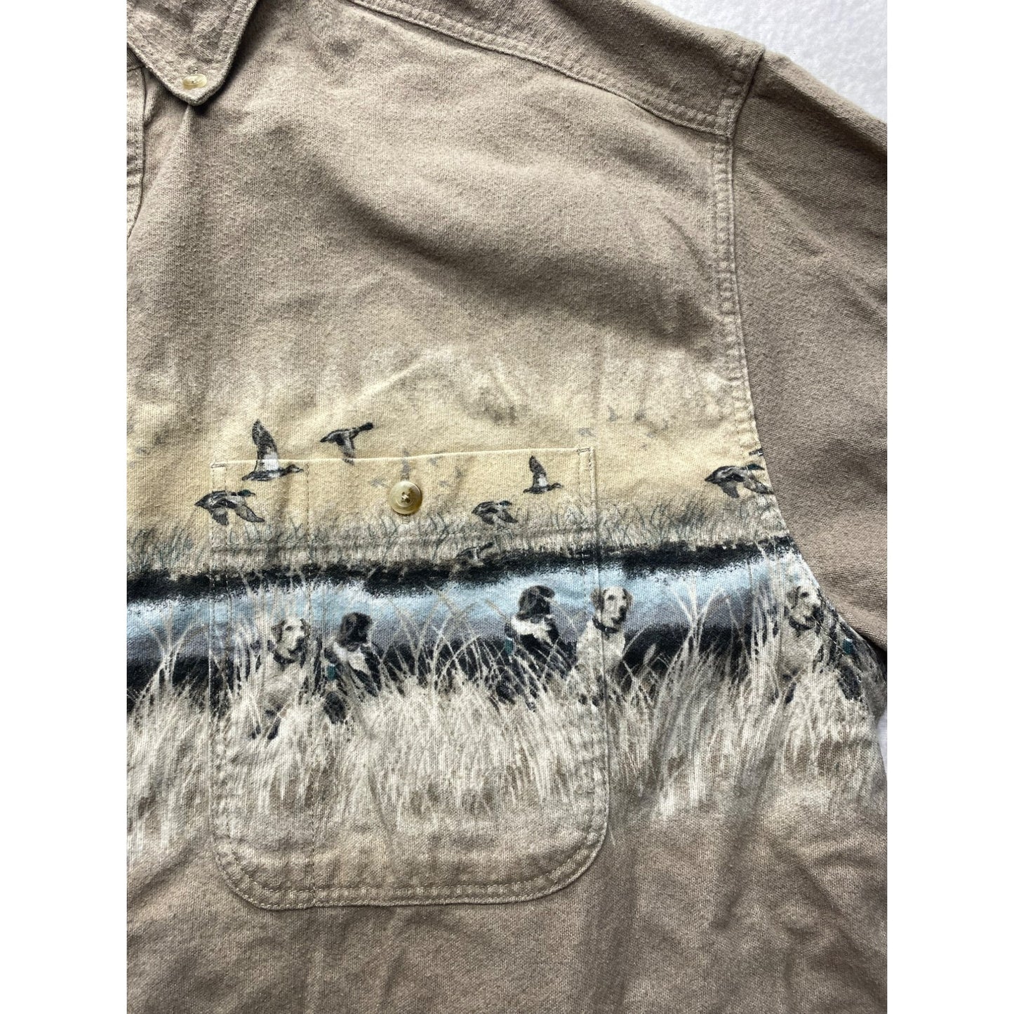 Vintage Cabelas duck hunting shirt #5146