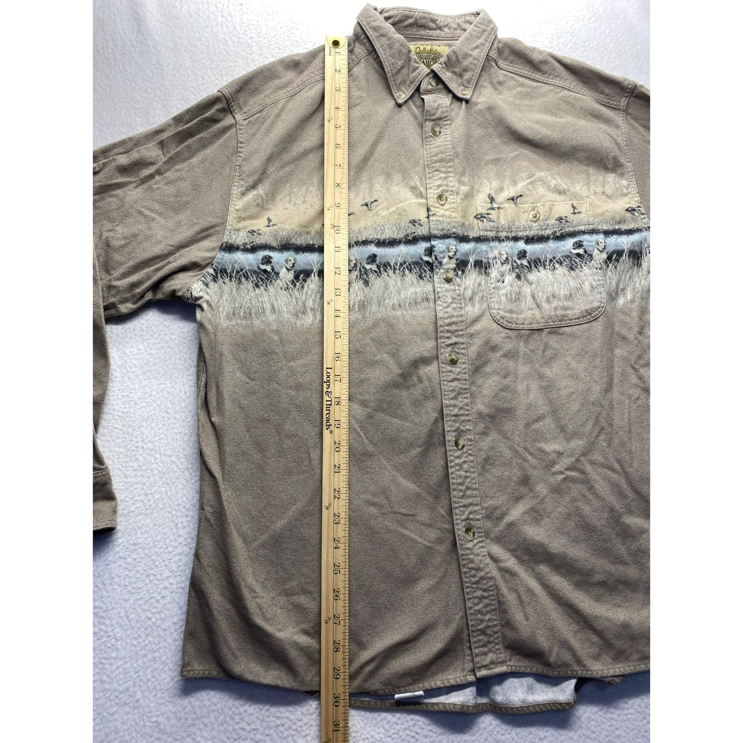 Vintage Cabelas duck hunting shirt #5146
