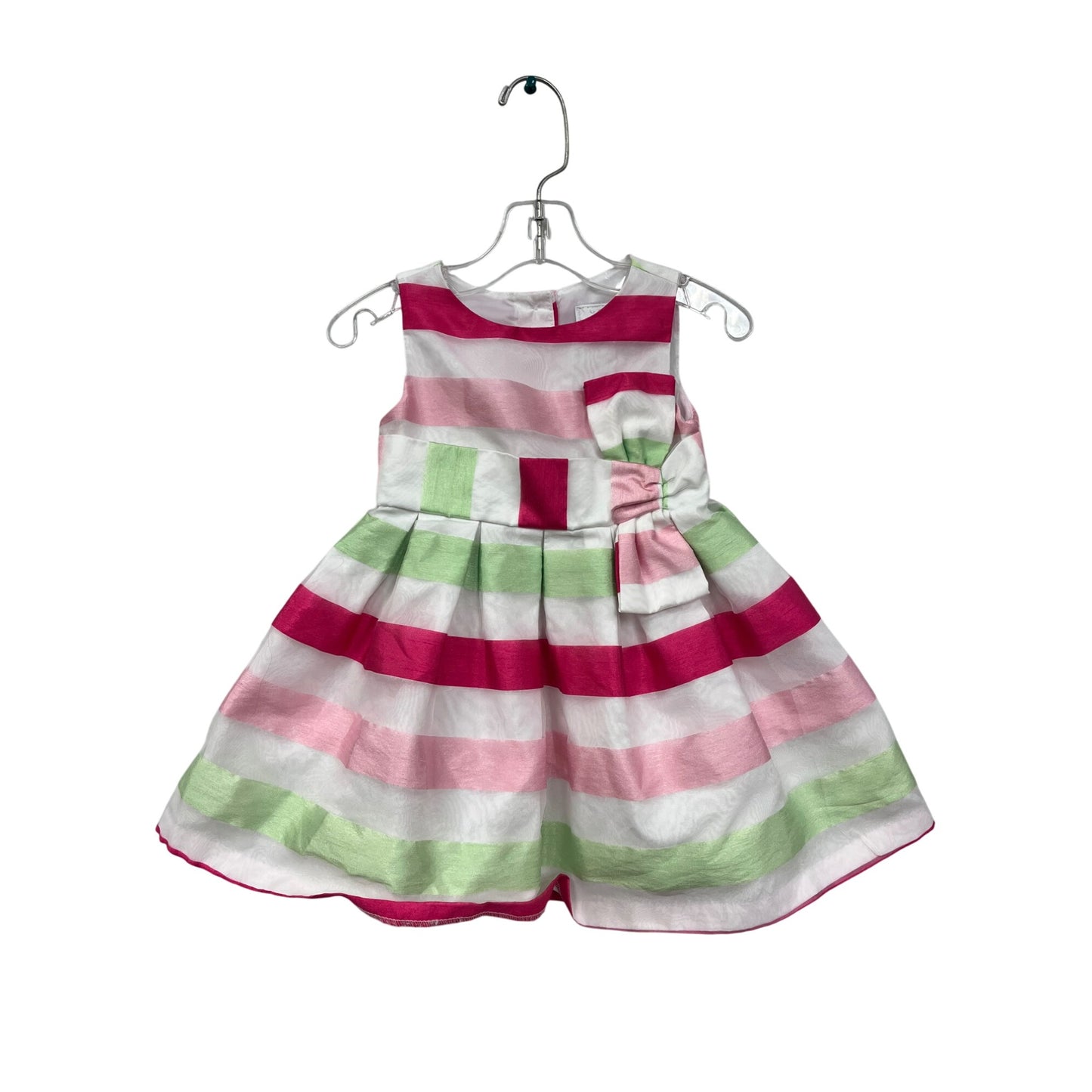Gymboree Baby Girl Pink striped Dress 12-18 Months #6251