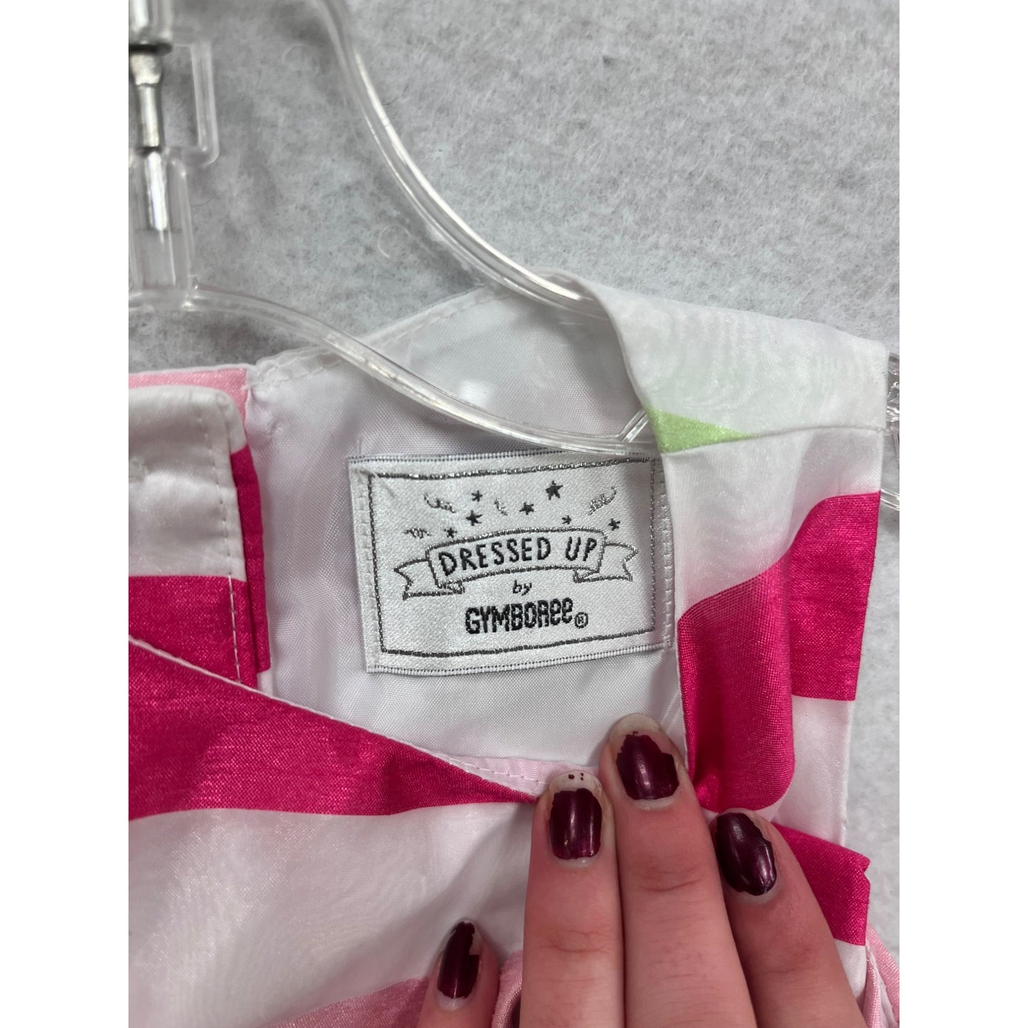 Gymboree Baby Girl Pink striped Dress 12-18 Months #6251