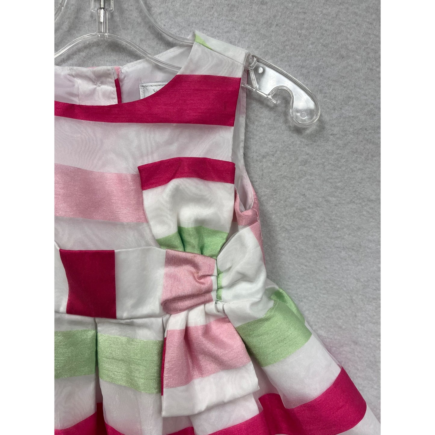 Gymboree Baby Girl Pink striped Dress 12-18 Months #6251