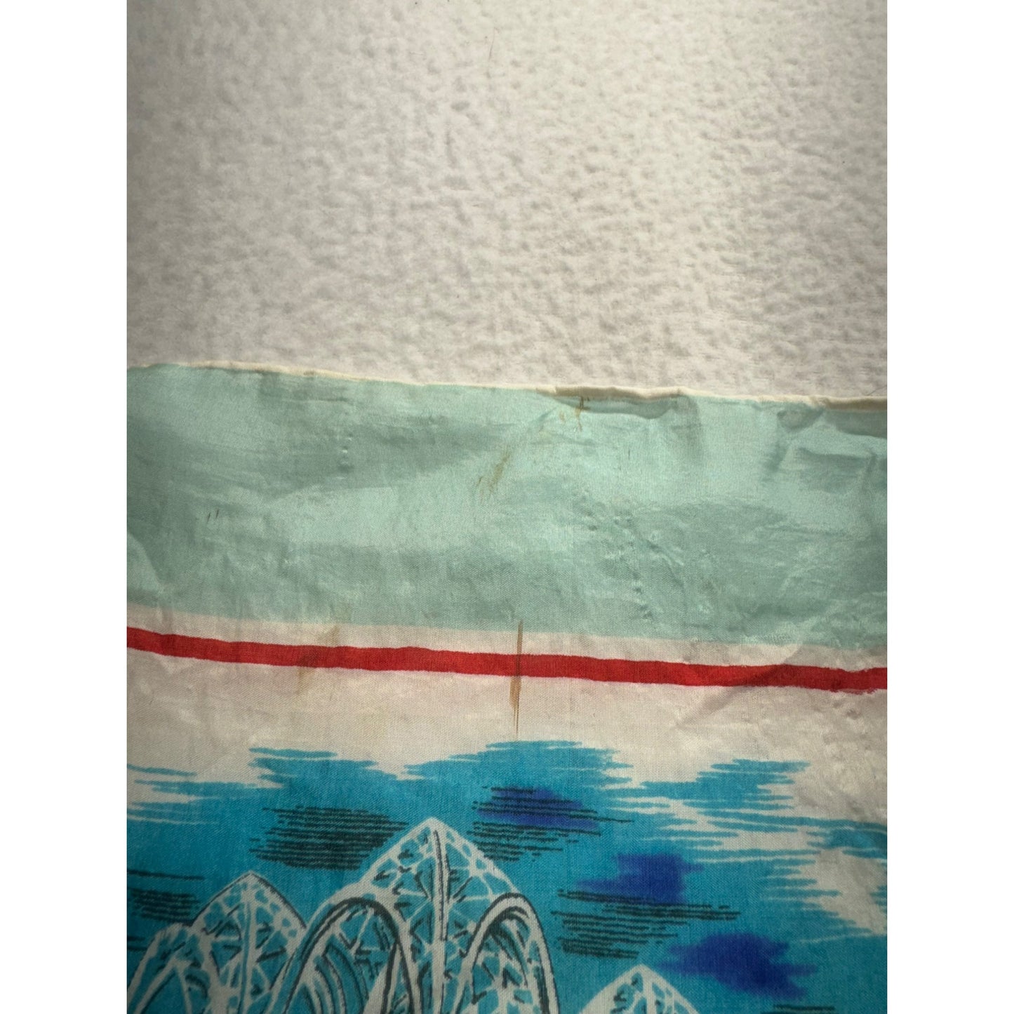 Vintage Seattle Worlds Fair 1962 Scarf #5557