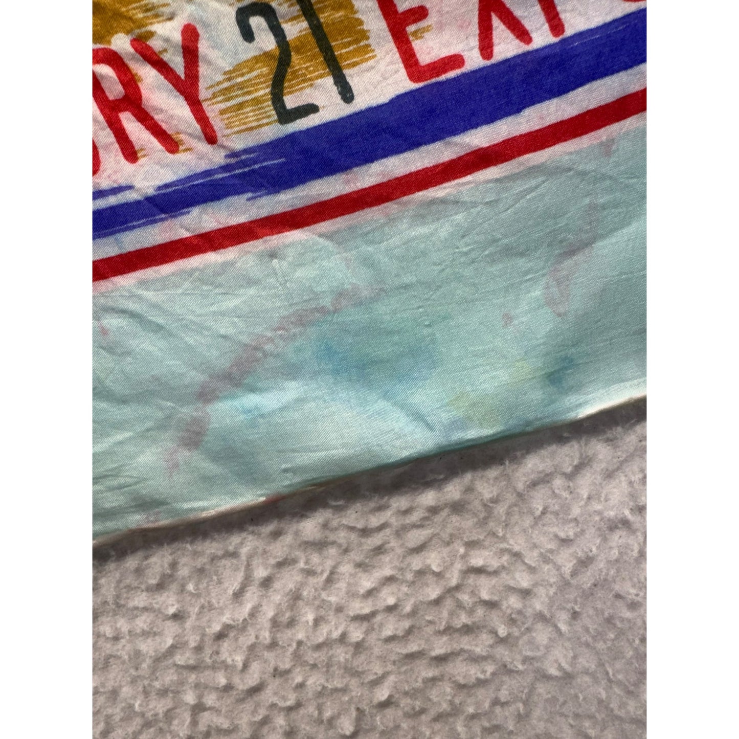 Vintage Seattle Worlds Fair 1962 Scarf #5557