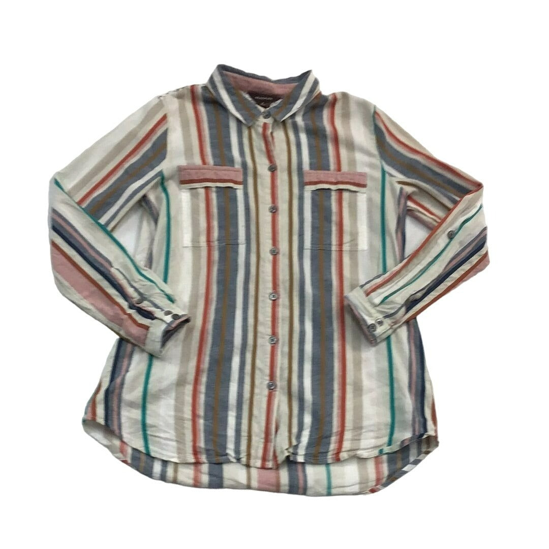 Women’s Striped Button Up