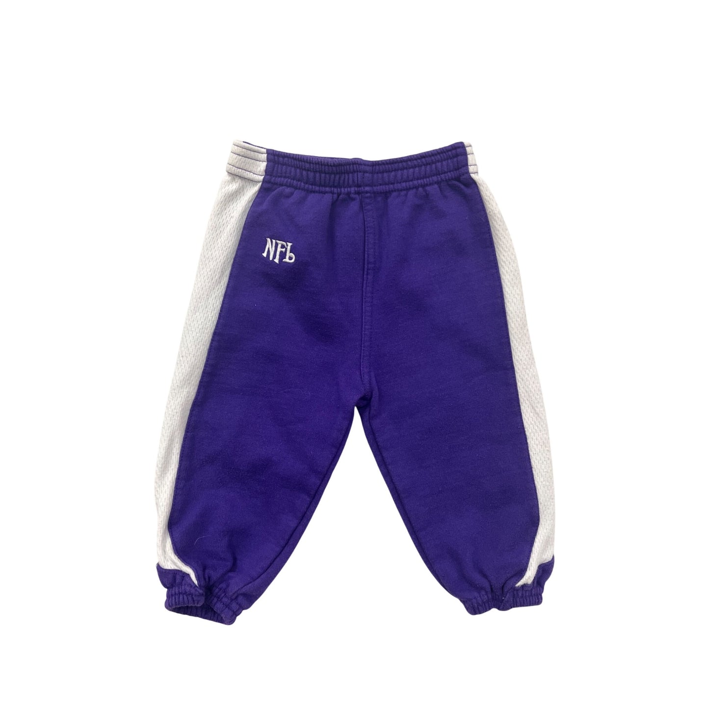 Minnesota Vikings NFL Baby Purple & White Sweatpants 6-9M #6447
