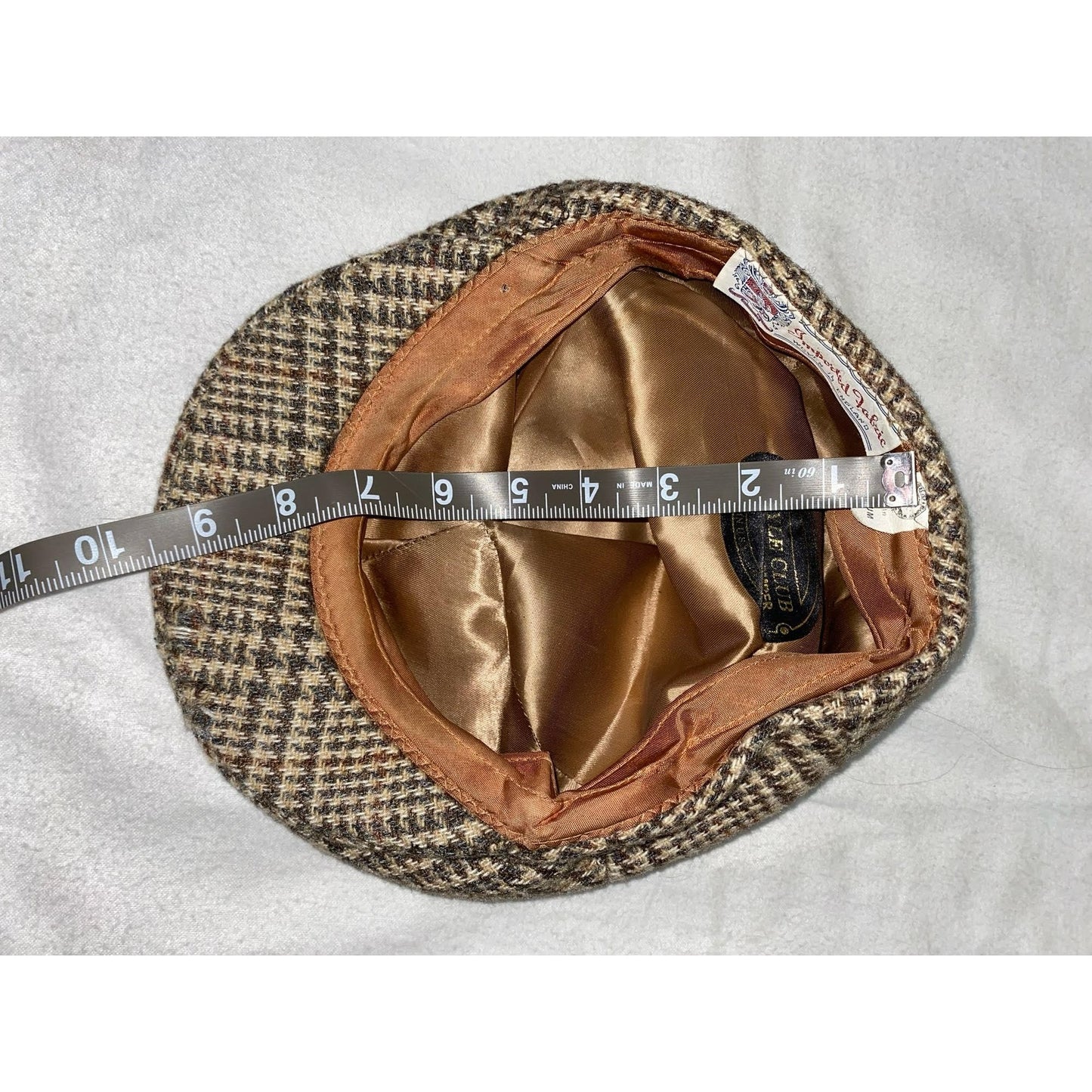 Vintage newsboy cap