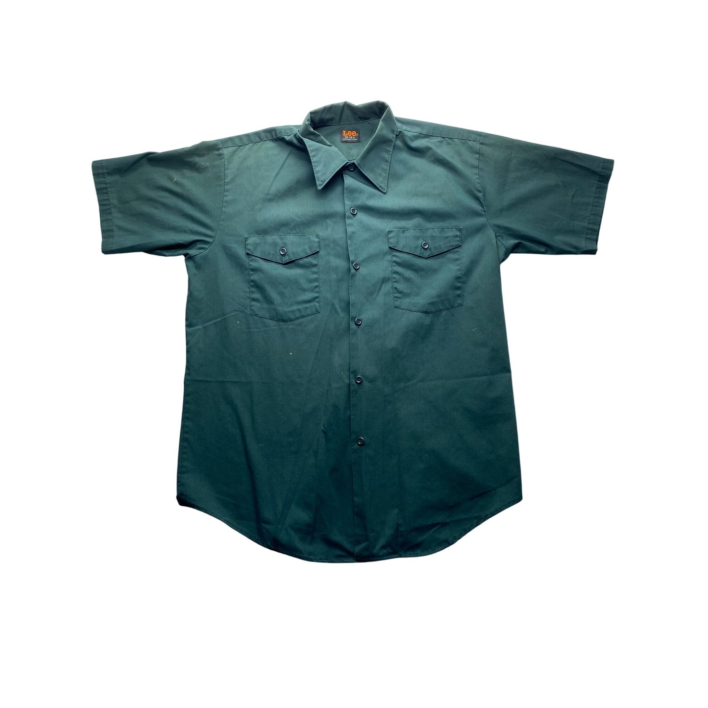 Vintage Lee Mens Short Sleeve work shirt #5686