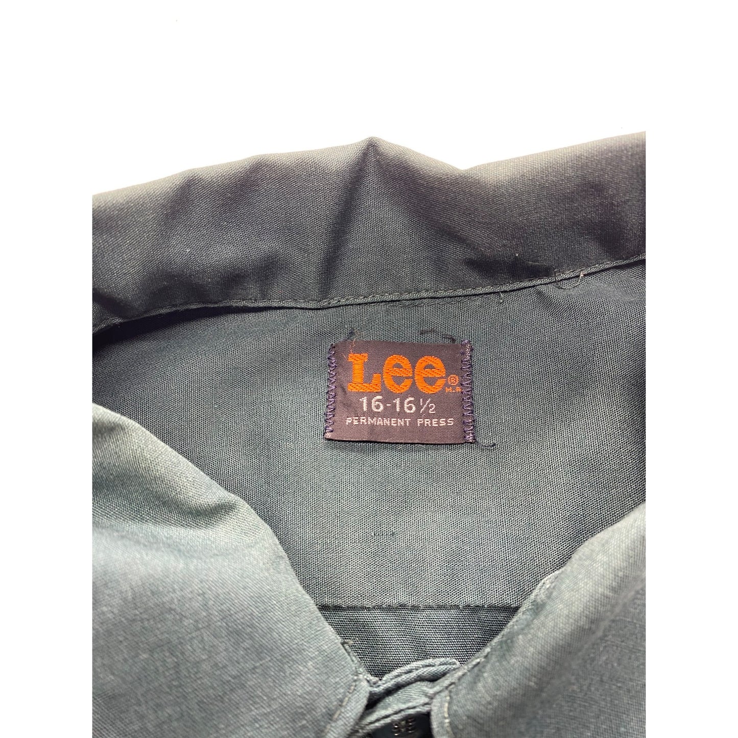 Vintage Lee Mens Short Sleeve work shirt #5686