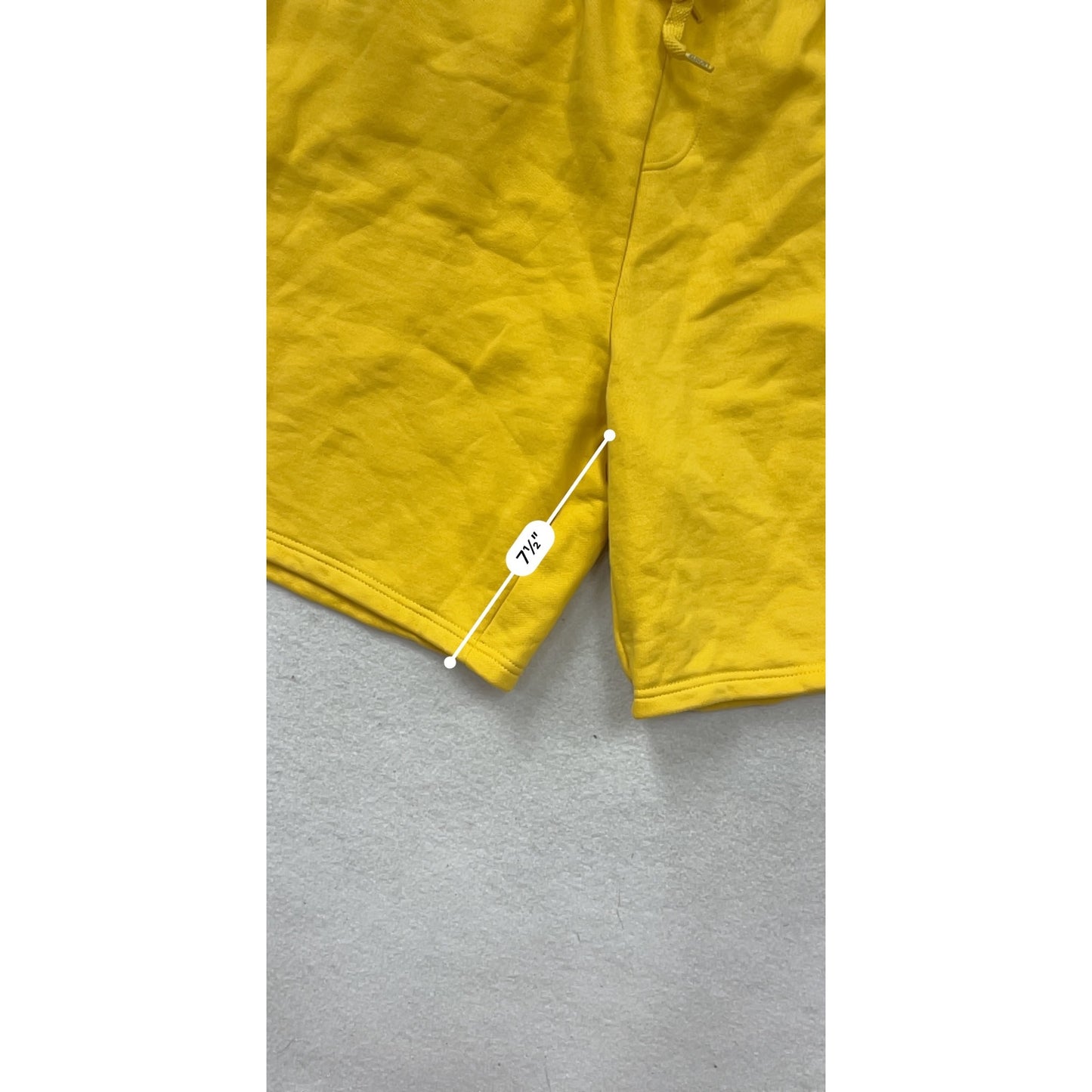 Lacoste Sport Mens Yellow Shorts 4XL With Drawstring #8808