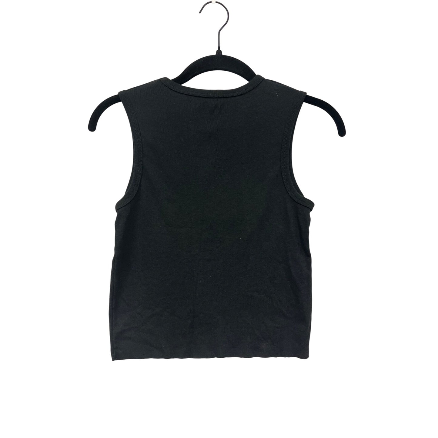 Hooters Womens Small Black Sleeveless Tank Top #8416