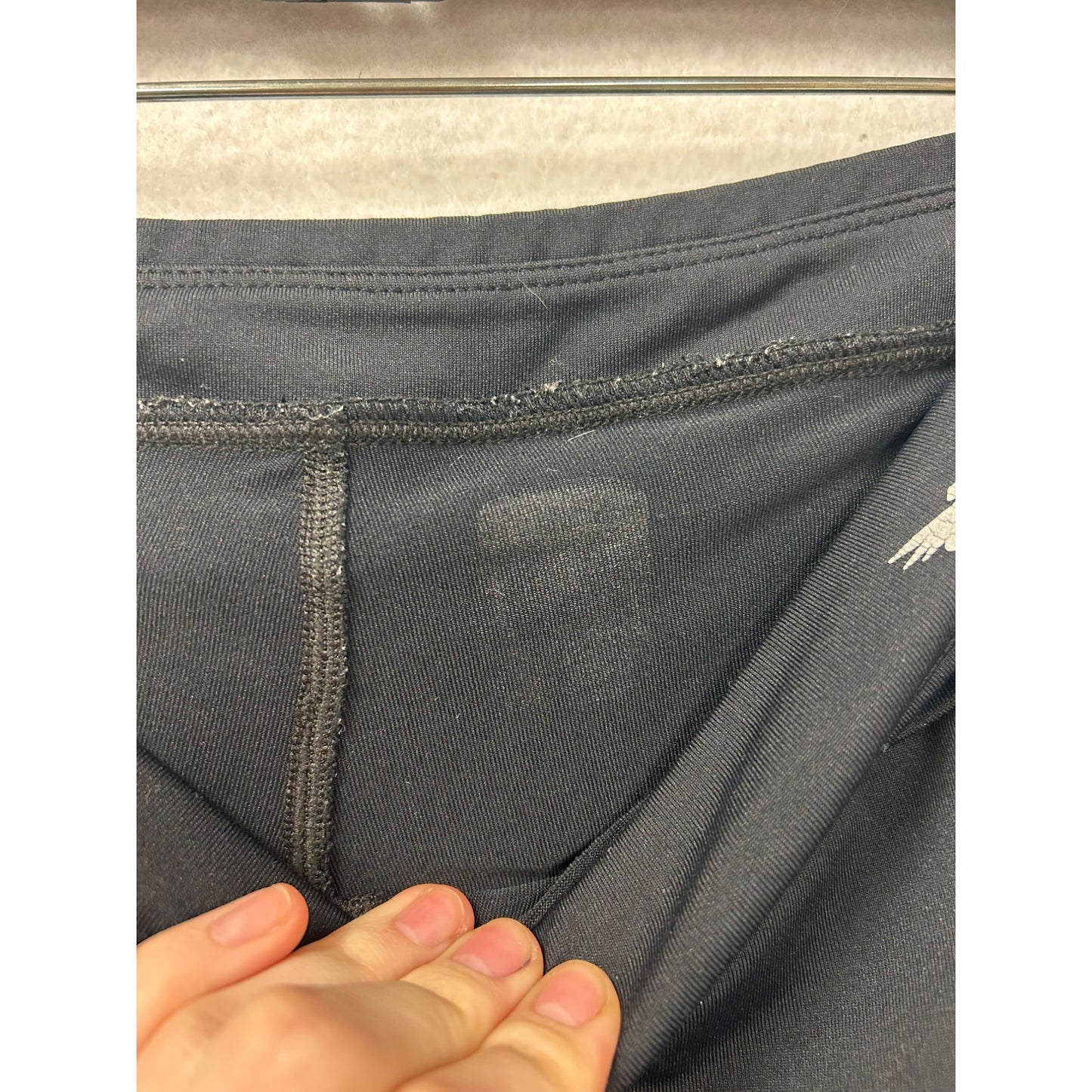 Black Athletic Skort With Built-In Shorts & Pocket For Women #6995