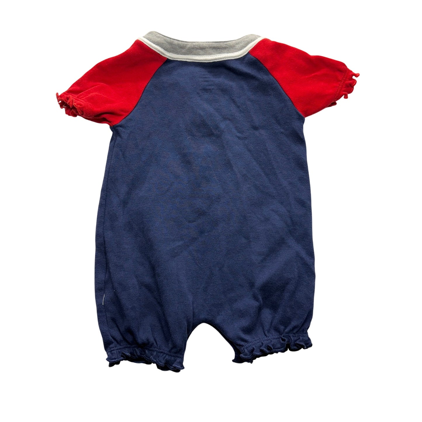 Minnesota Twins Baby Romper 0/3M Red/Navy Genuine Merchandise #7422