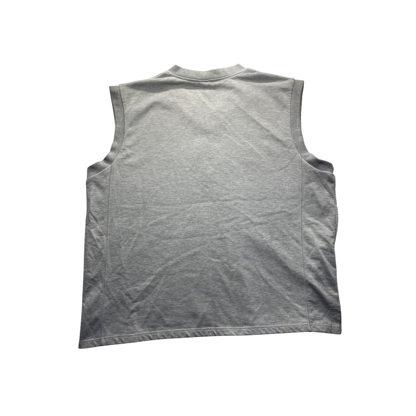 Vintage Athletic Works Sleeveless Gray V-Neck Shirt With "Athletic Dept. Est. 1962" #7294
